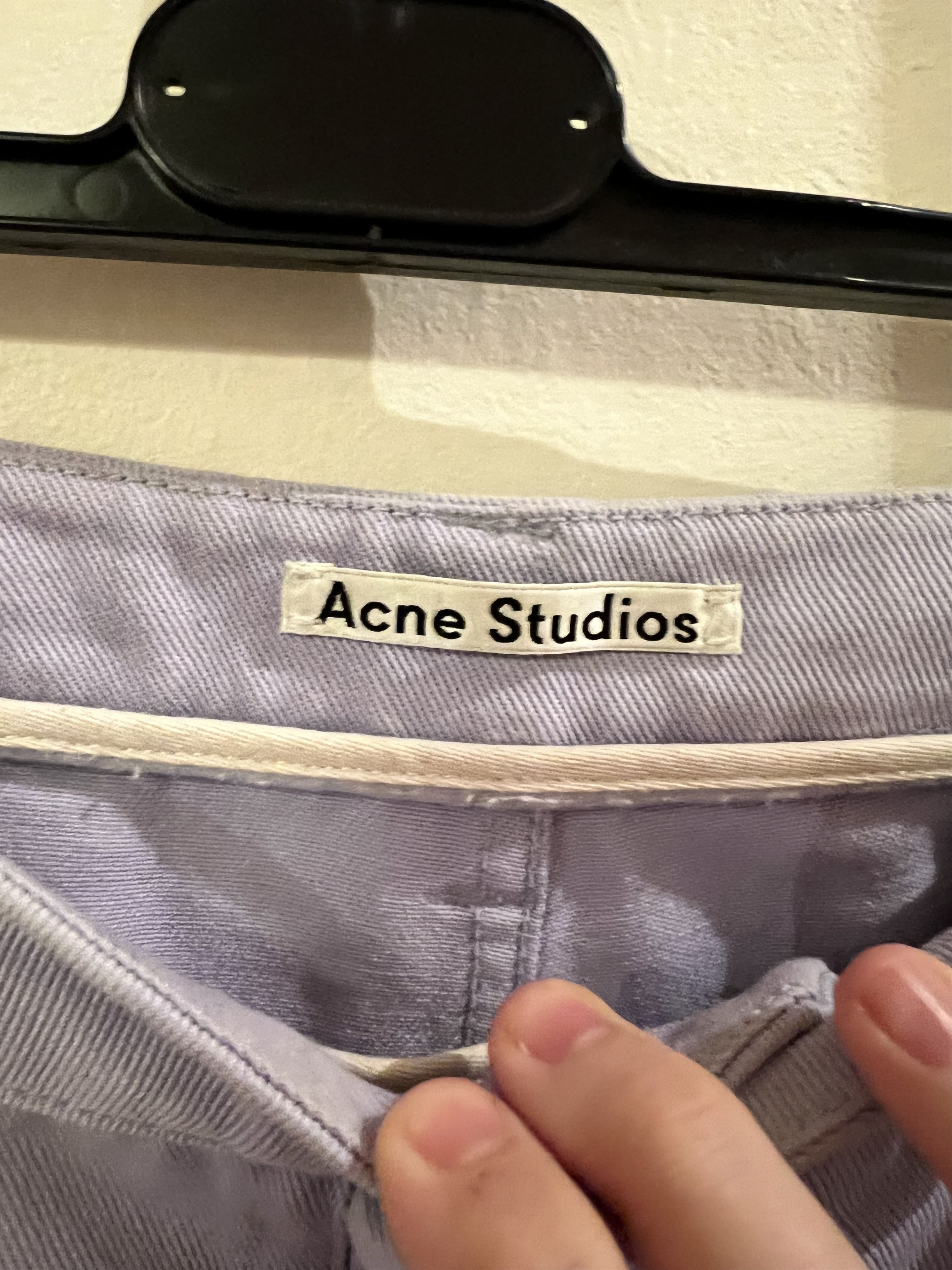 Acne Studios Acne Studios Purple Pants Size US 30 / EU 46 - 3 Thumbnail