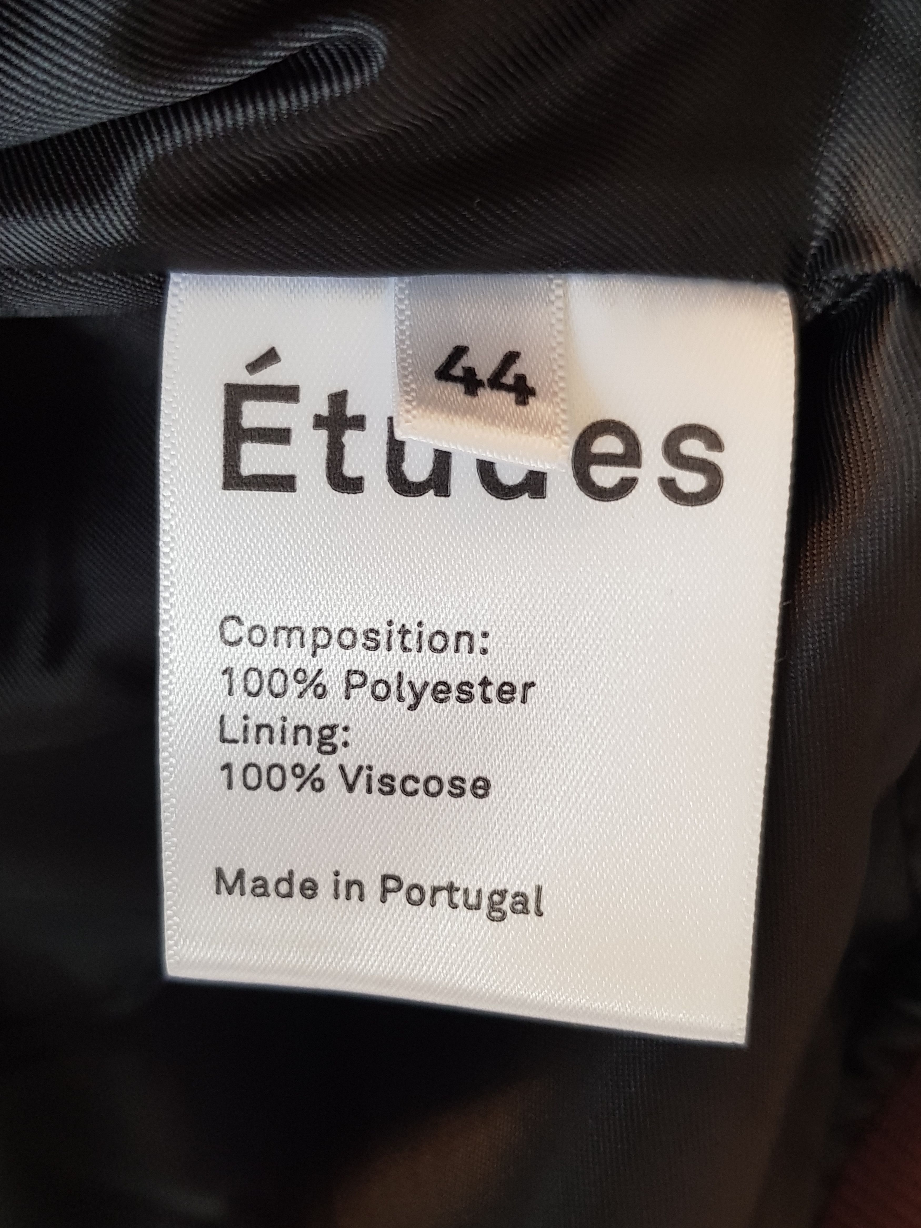 Etudes Silk Satin Bomber Jacket Size US S / EU 44-46 / 1 - 4 Thumbnail