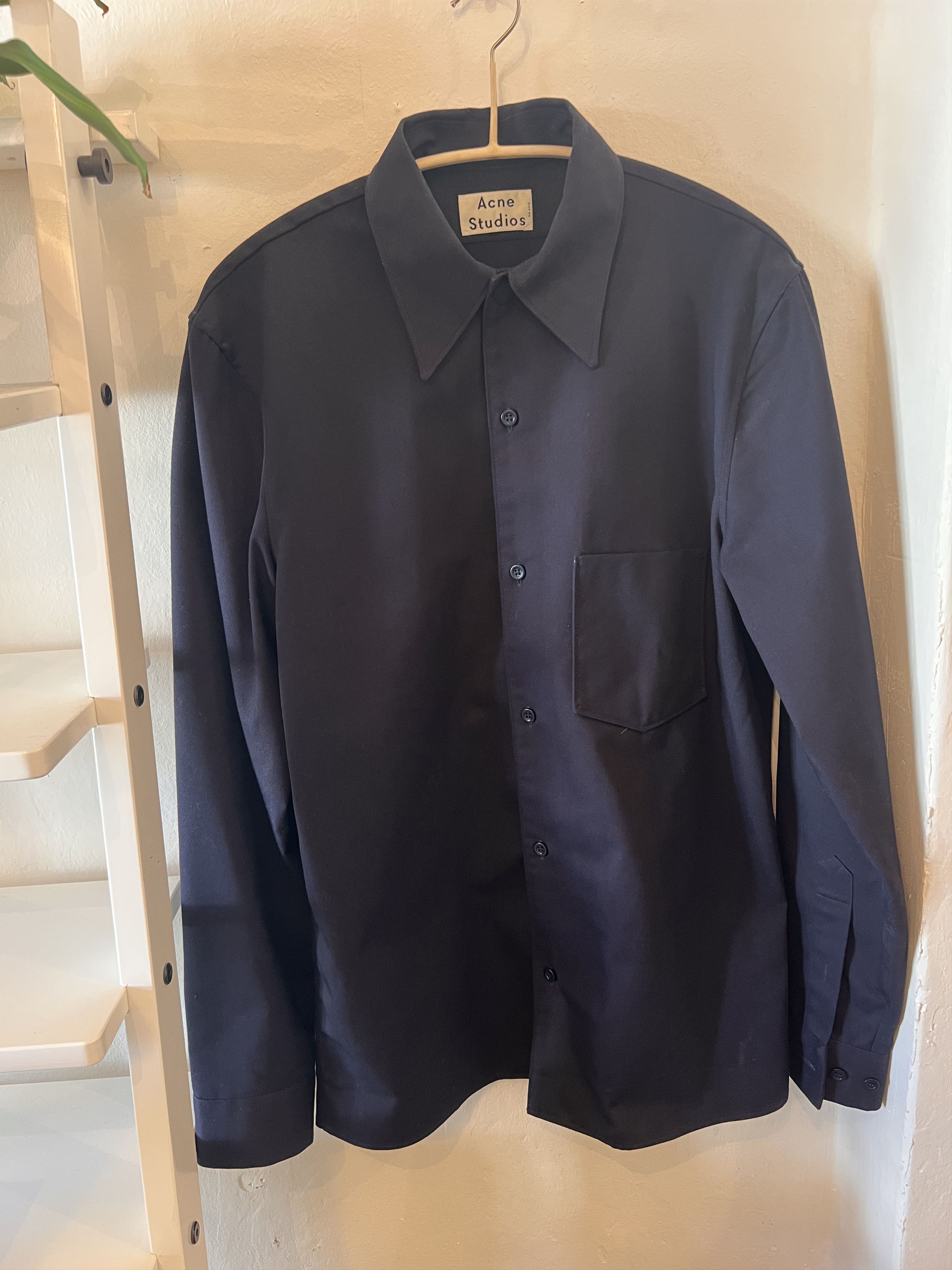 Acne Studios Francisco H Twill Shirt Size US S / EU 44-46 / 1 - 2 Thumbnail