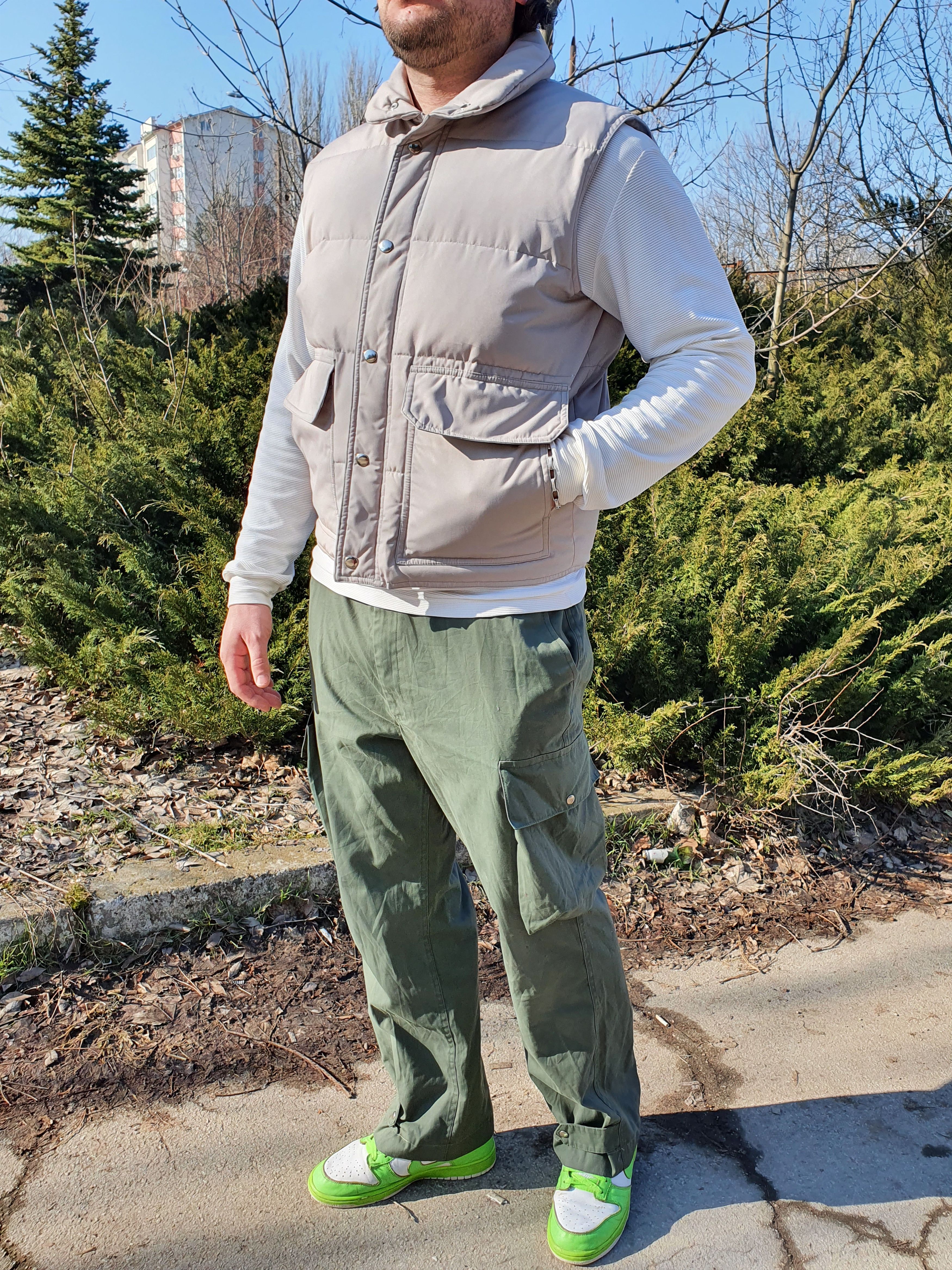 Other Rare Vintage SWAN 90s Goose Down Nylon Vest NIKE style Size US L / EU 52-54 / 3 - 4 Thumbnail