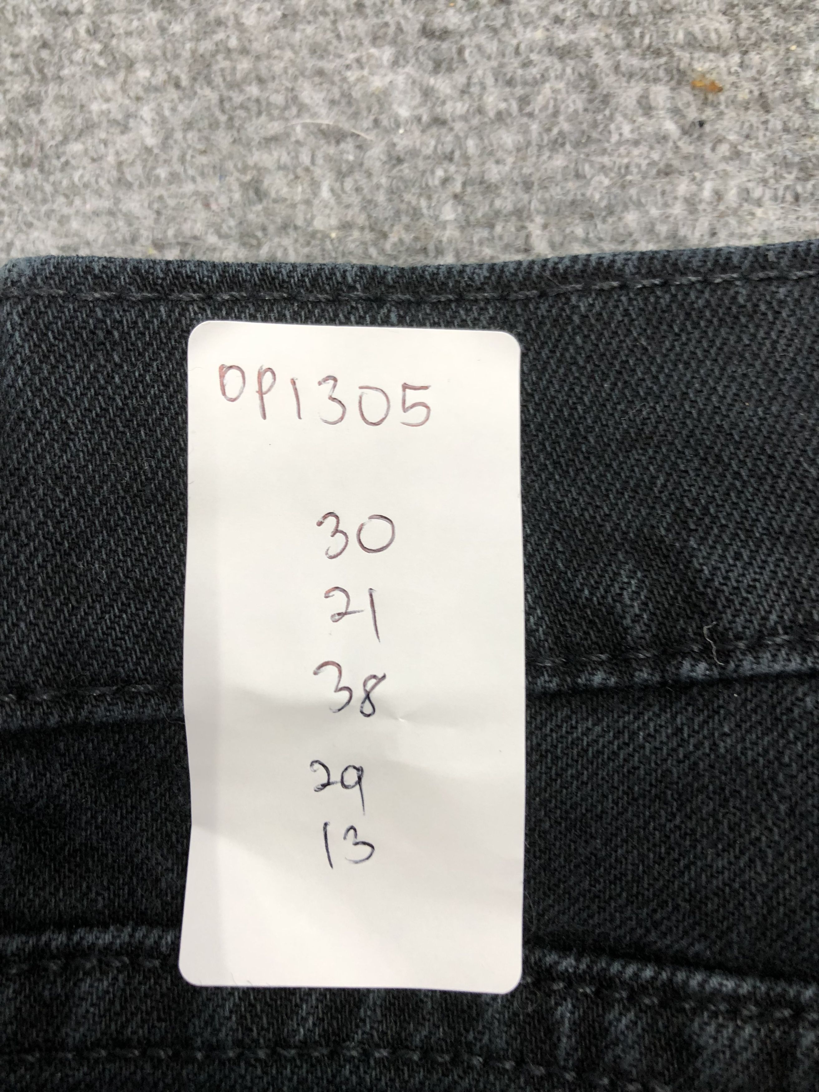 Levi's Vintage Levis 511 Faded Black Jeans DP1305 Size US 30 / EU 46 - 12 Thumbnail