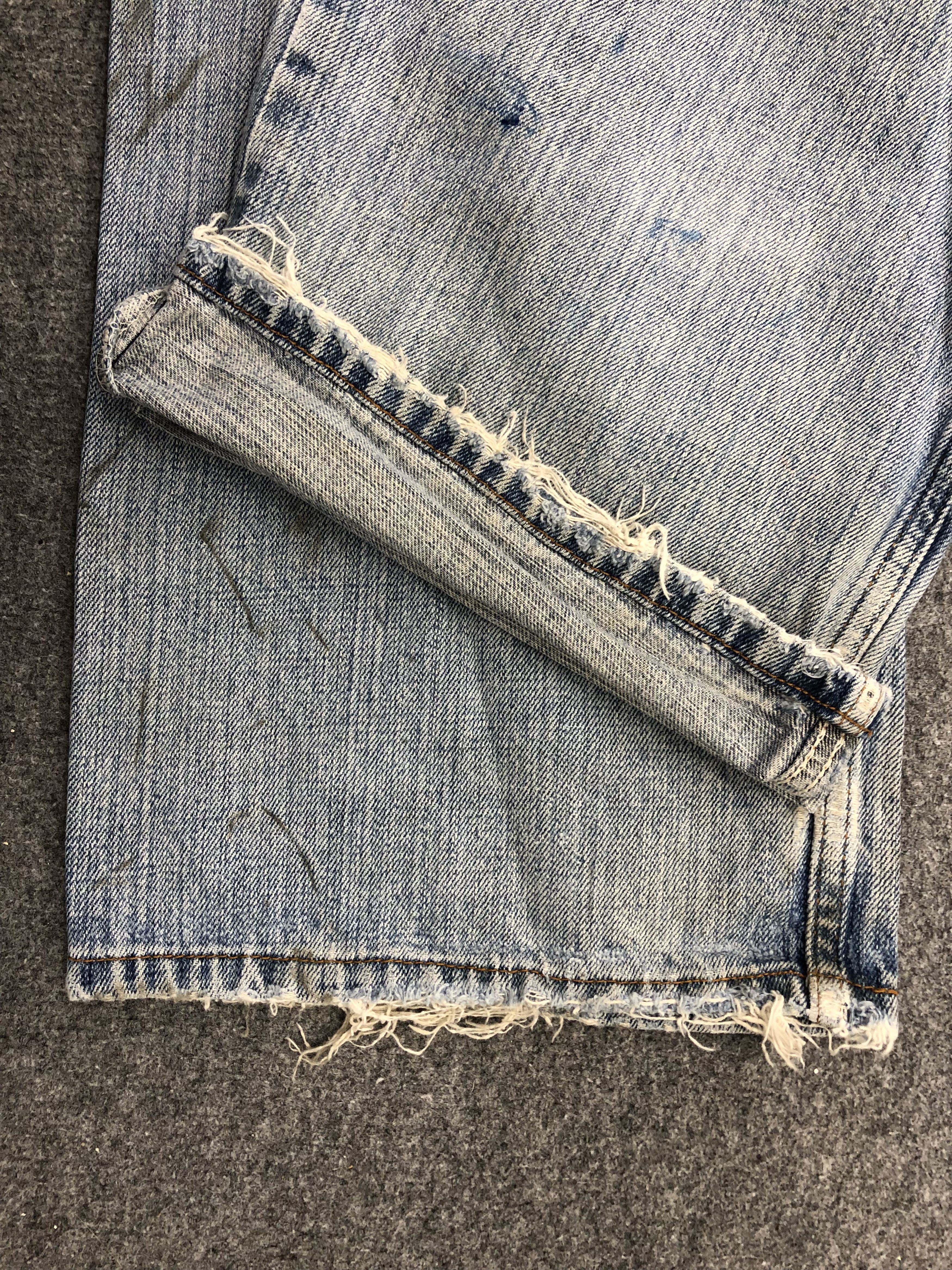 Levi's Vintage Levis 529 Faded Blue Jeans DP1310 Size US 38 / EU 54 - 12 Thumbnail