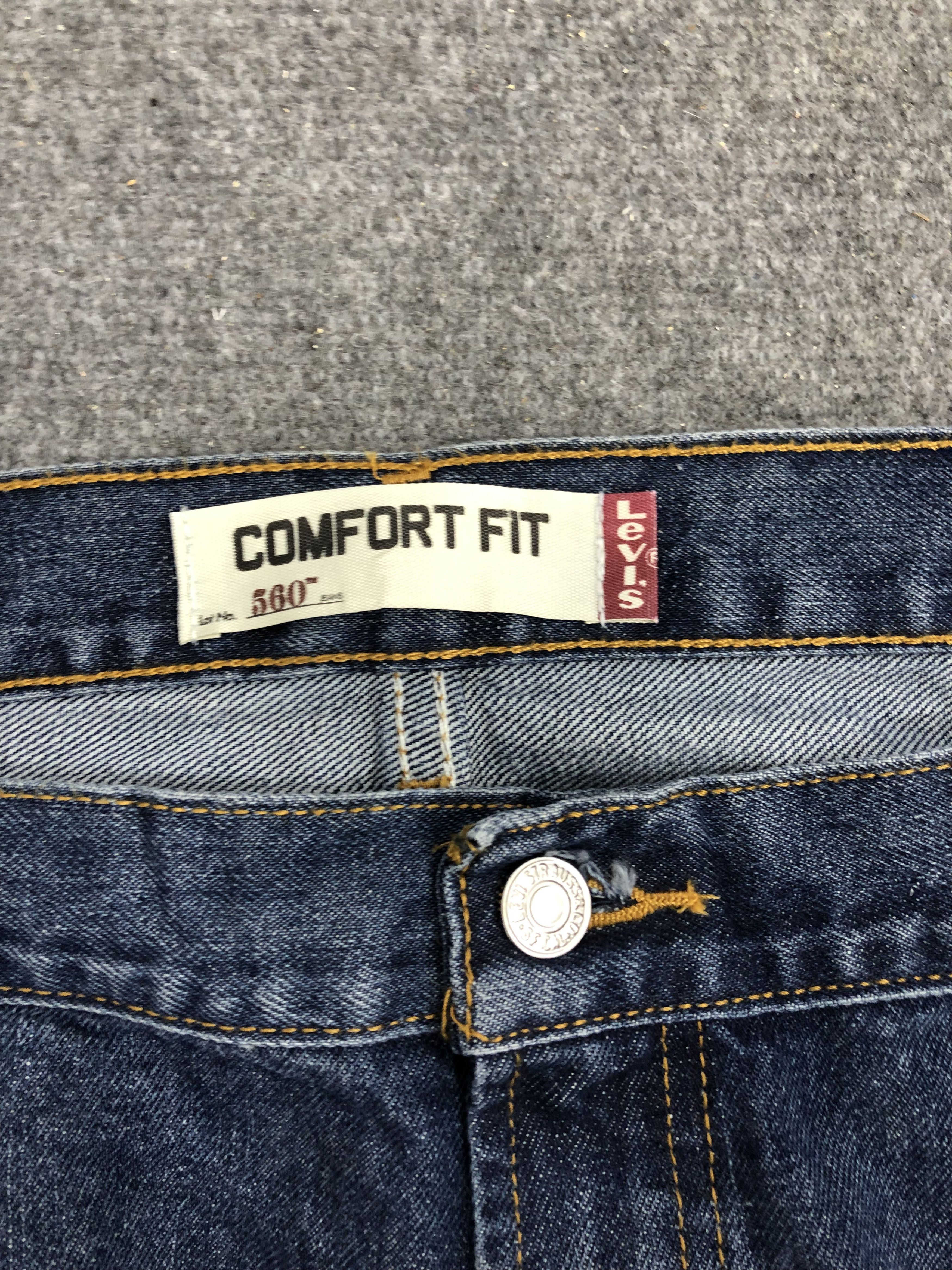 Levi's Vintage Levis 560 Light Blue Jeans DP1312 Size US 44 / EU 60 - 7 Thumbnail