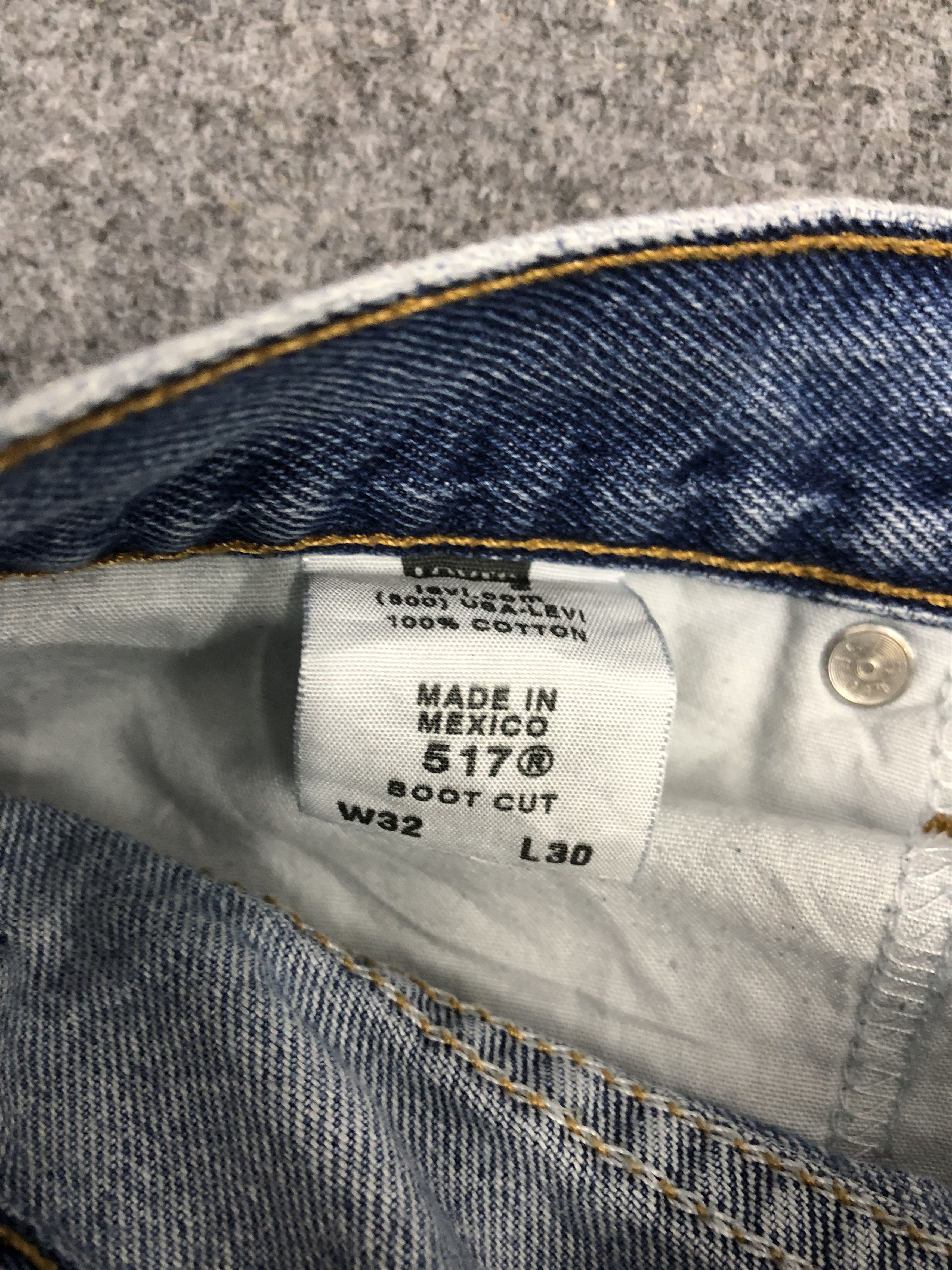 Levi's Vintage Levis 517 Flared Bootcut Jeans Size US 32 / EU 48 - 6 Thumbnail