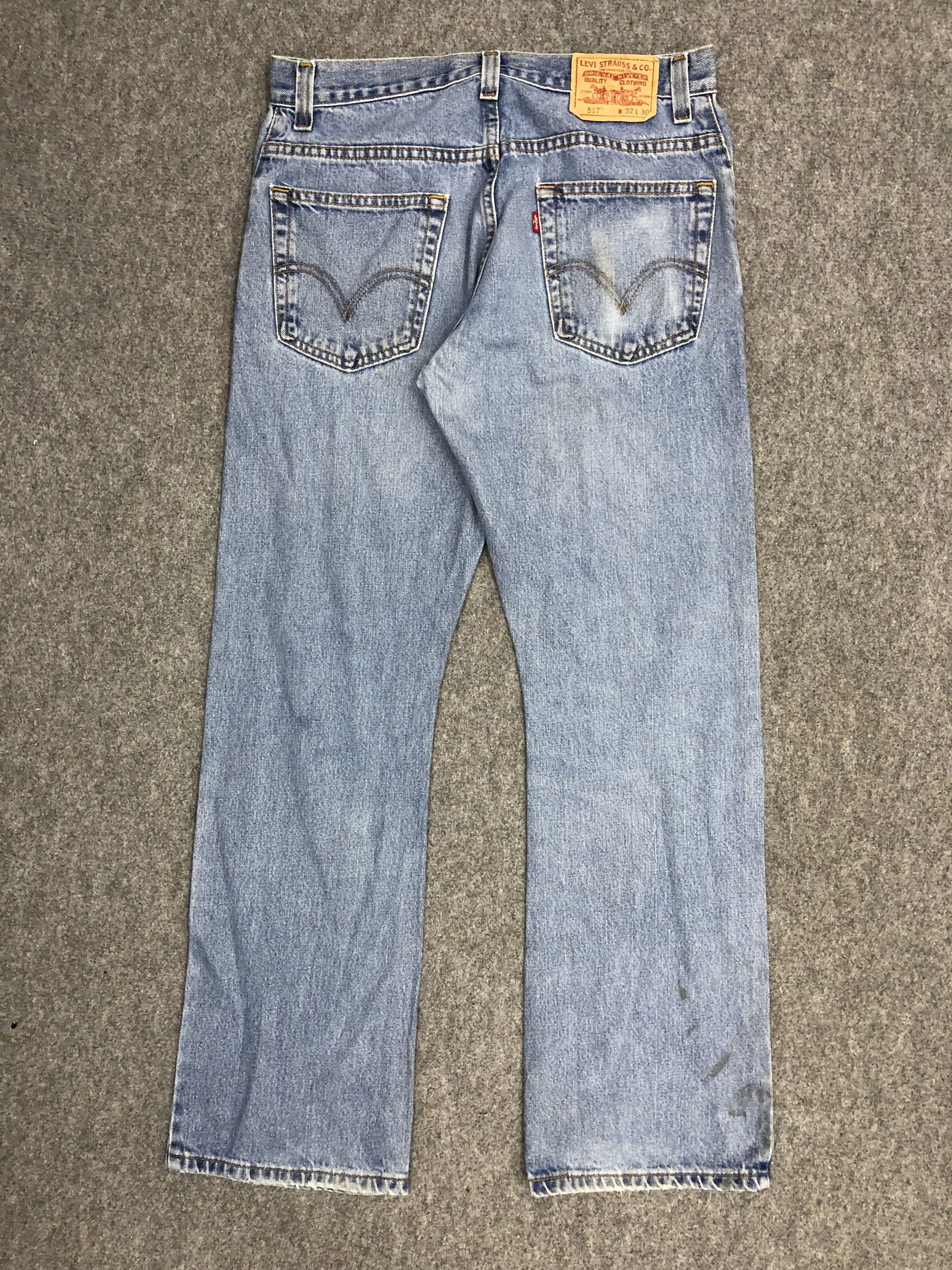 Levi's Vintage Levis 517 Flared Bootcut Jeans Size US 32 / EU 48 - 3 Thumbnail