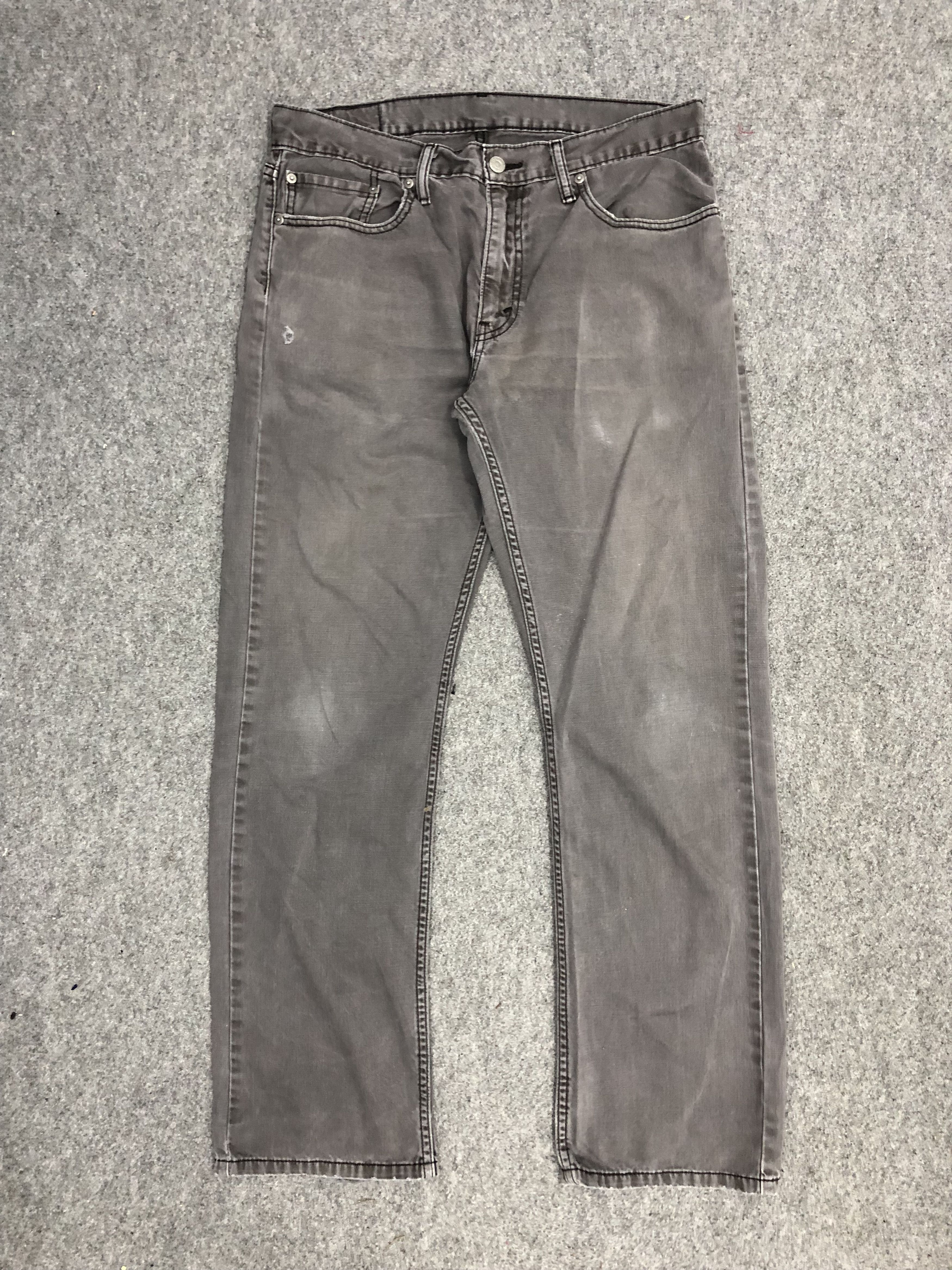 Vintage Levis 514 Faded Black Jeans DP1321