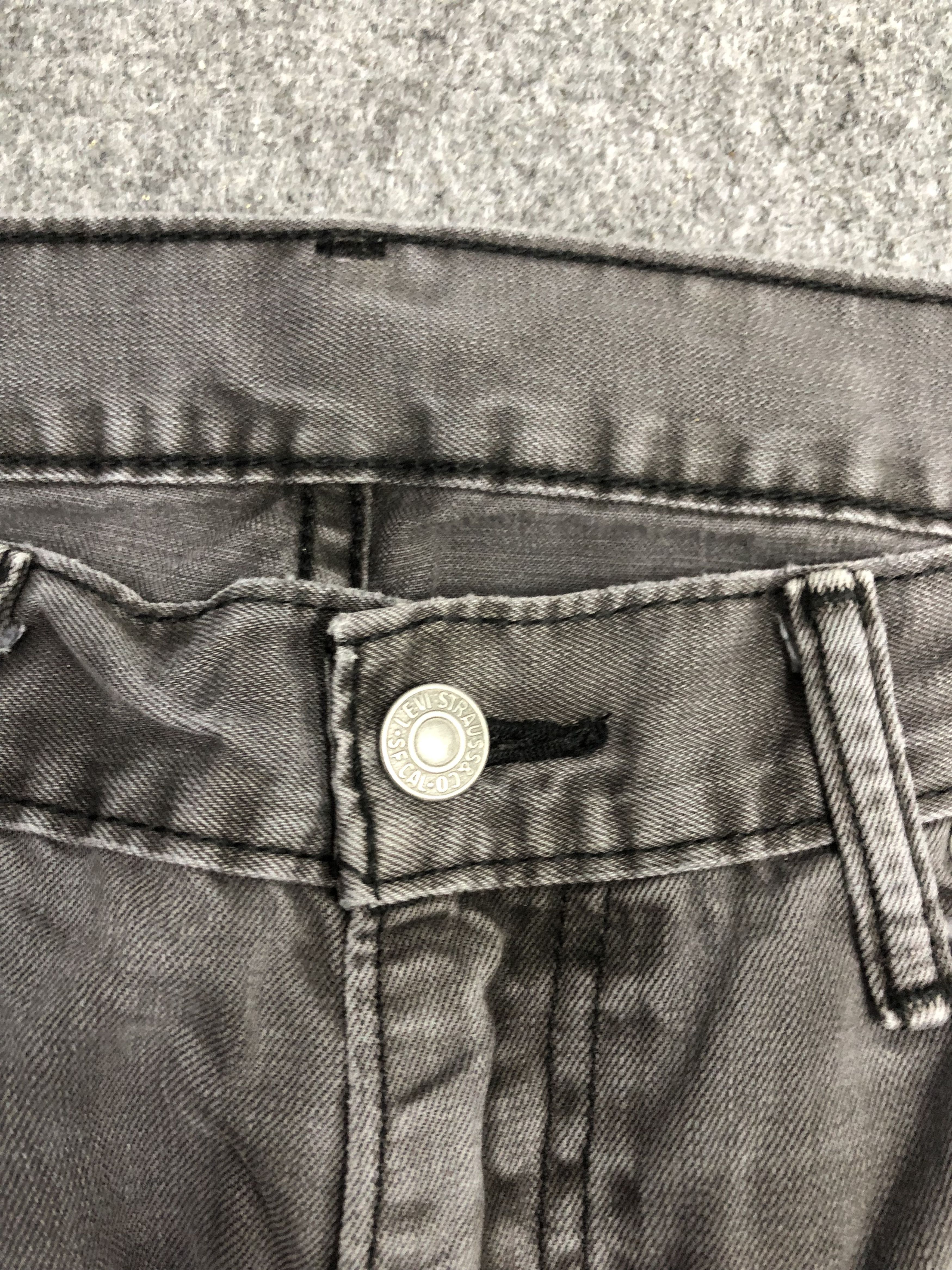 Levi's Vintage Levis 514 Faded Black Jeans DP1321 Size US 34 / EU 50 - 9 Thumbnail