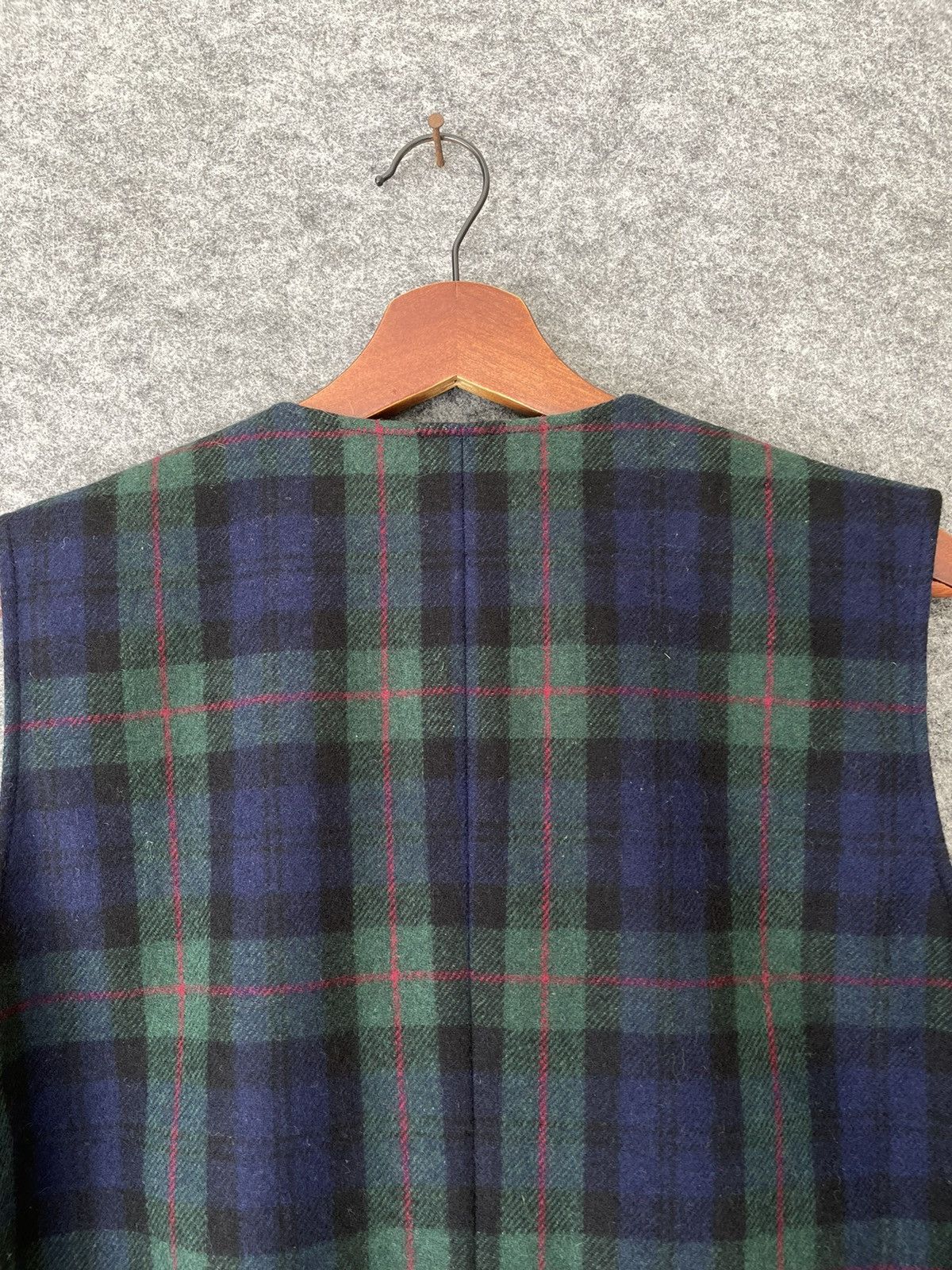 Japanese Brand 4 DEGREES TARTAN VEST Size US S / EU 44-46 / 1 - 4 Thumbnail