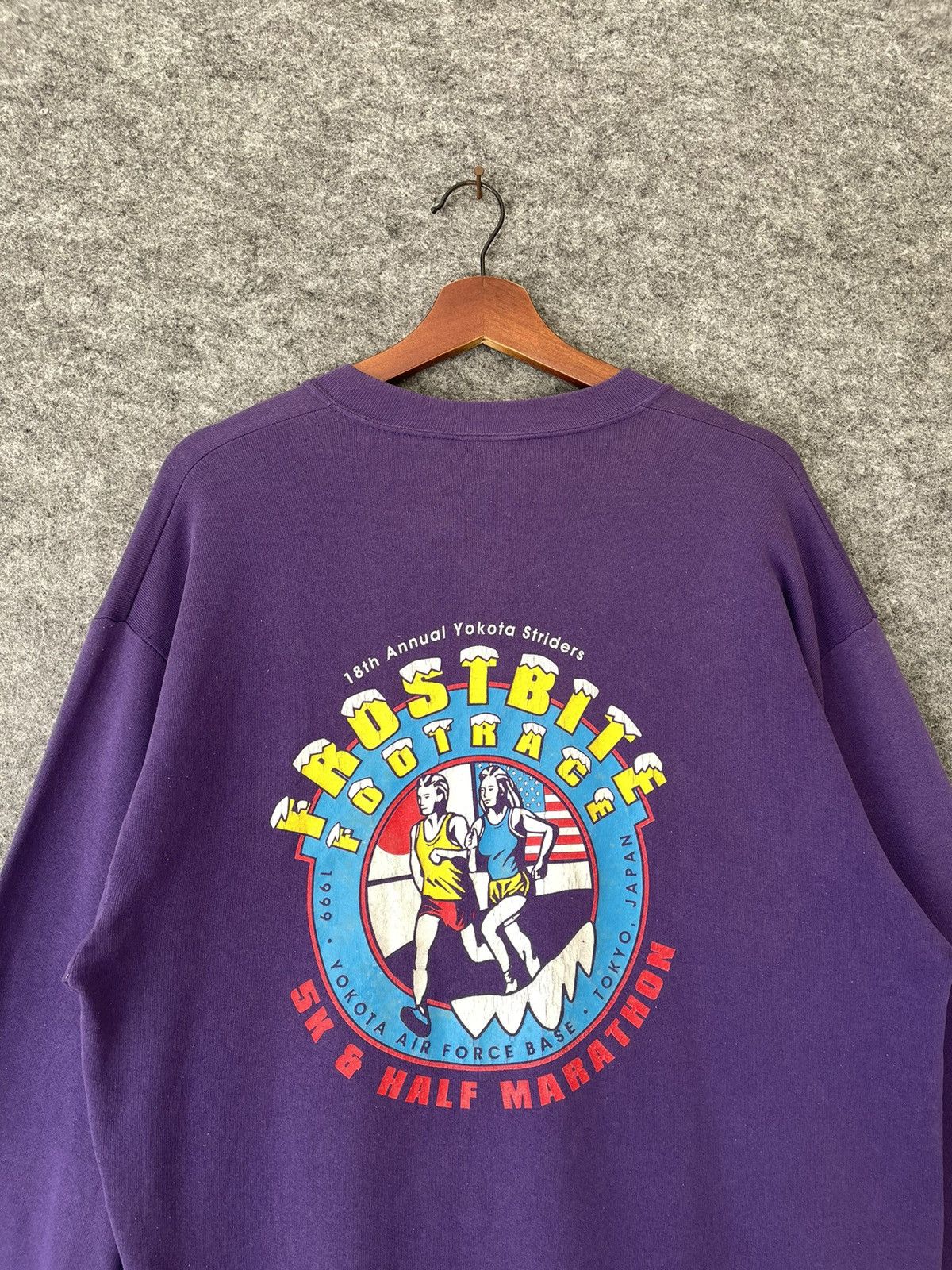 Japanese Brand × Vintage VINTAGE 99 YOKOTA STRIDERS FROSBITE SWEATSHIRT Size US L / EU 52-54 / 3 - 2 Thumbnail