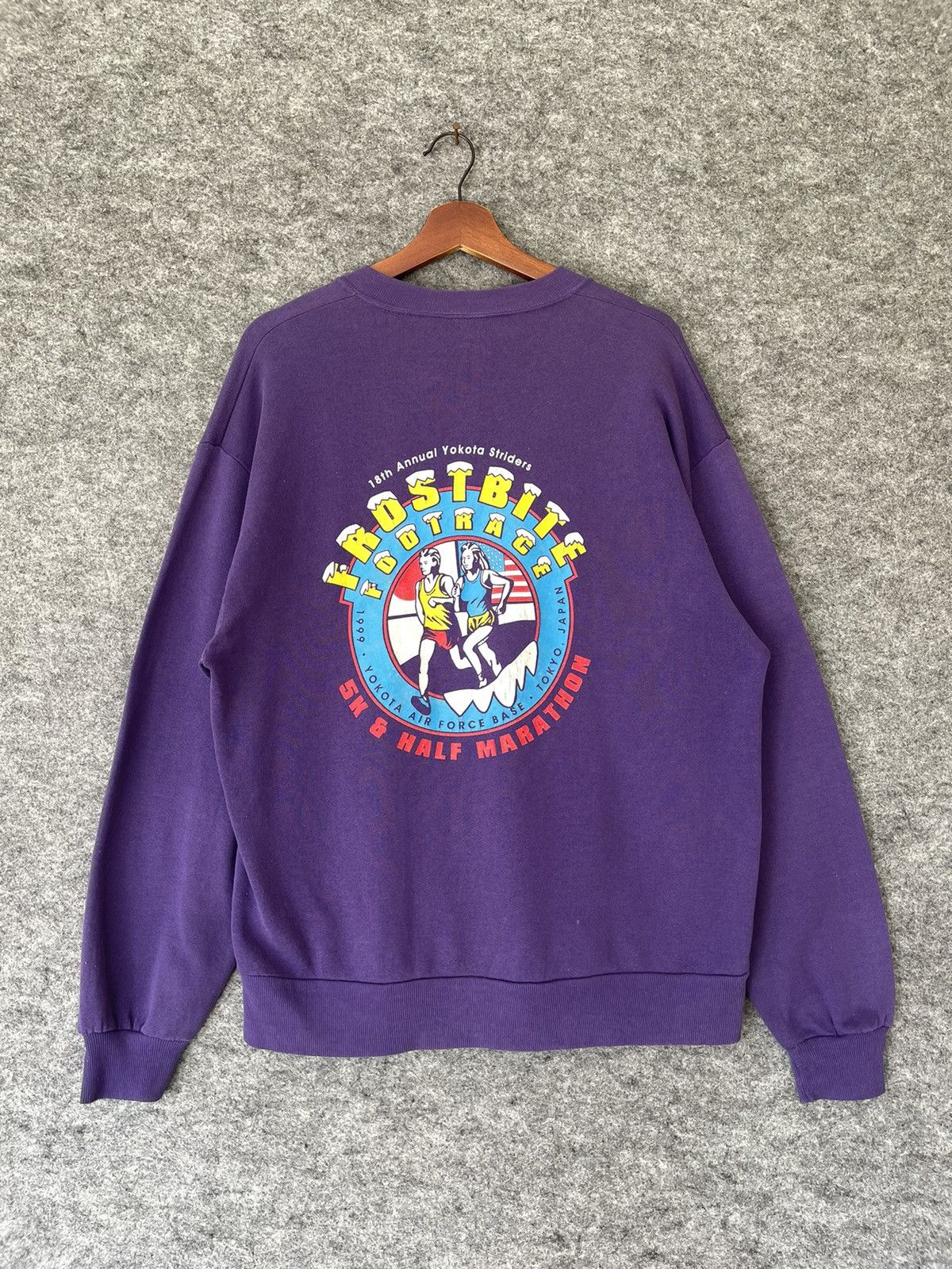 VINTAGE 99 YOKOTA STRIDERS FROSBITE SWEATSHIRT