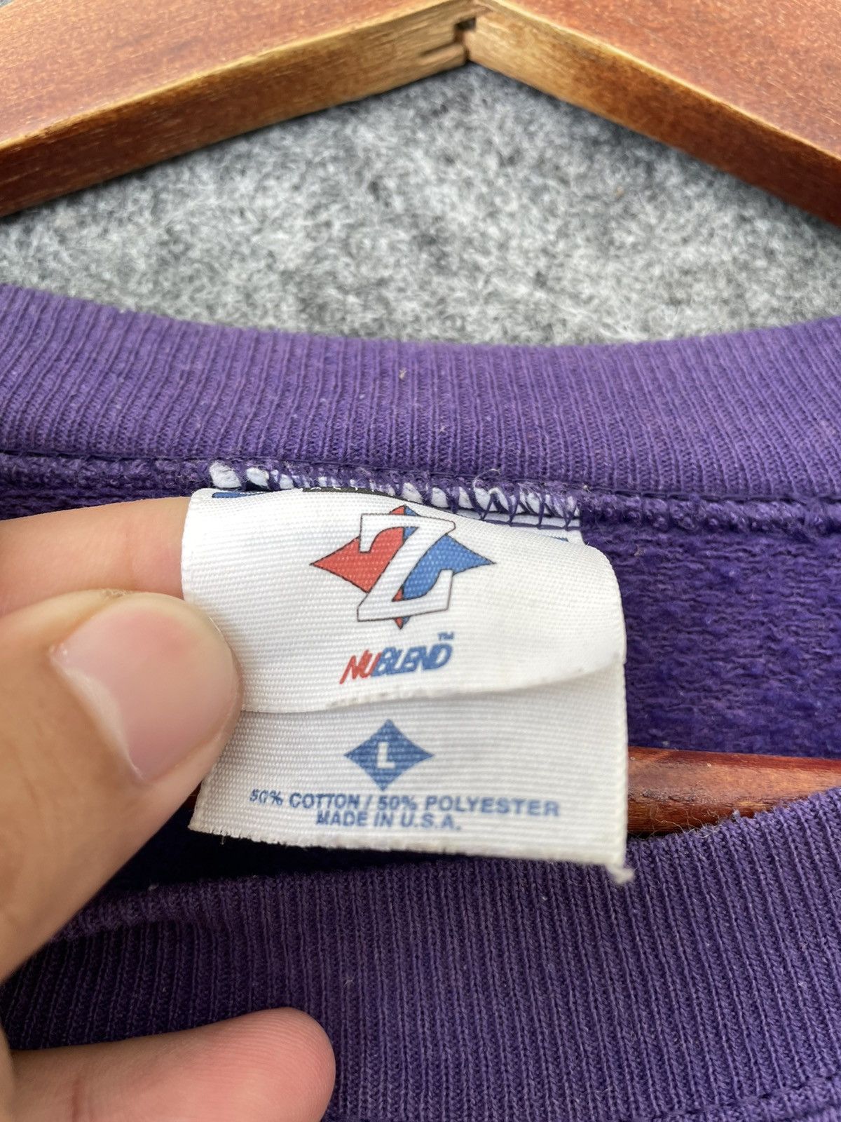 Japanese Brand × Vintage VINTAGE 99 YOKOTA STRIDERS FROSBITE SWEATSHIRT Size US L / EU 52-54 / 3 - 6 Thumbnail