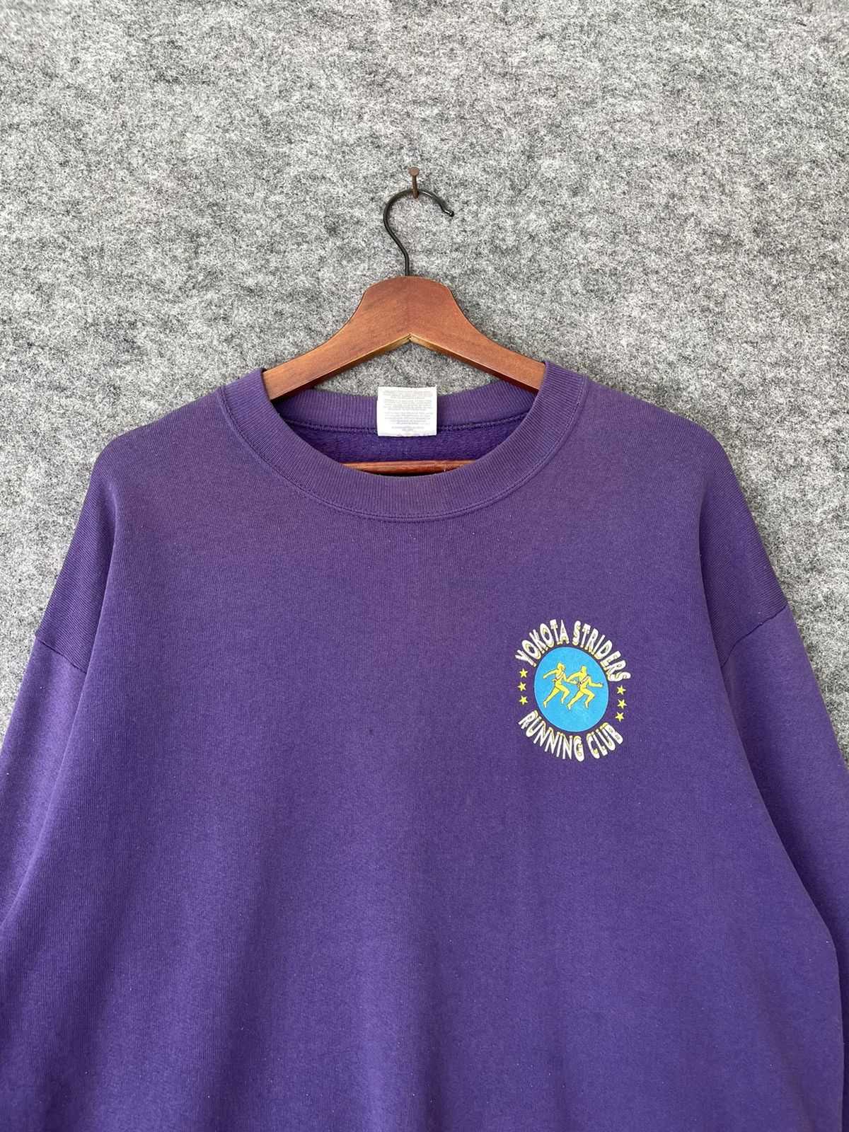 Japanese Brand × Vintage VINTAGE 99 YOKOTA STRIDERS FROSBITE SWEATSHIRT Size US L / EU 52-54 / 3 - 4 Thumbnail
