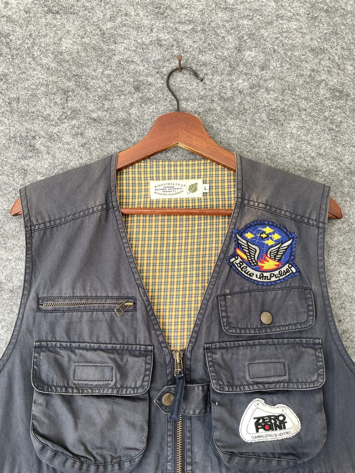Japanese Brand × Vintage VINTAGE POSSIBILITY TACTICAL VEST Size US L / EU 52-54 / 3 - 2 Thumbnail