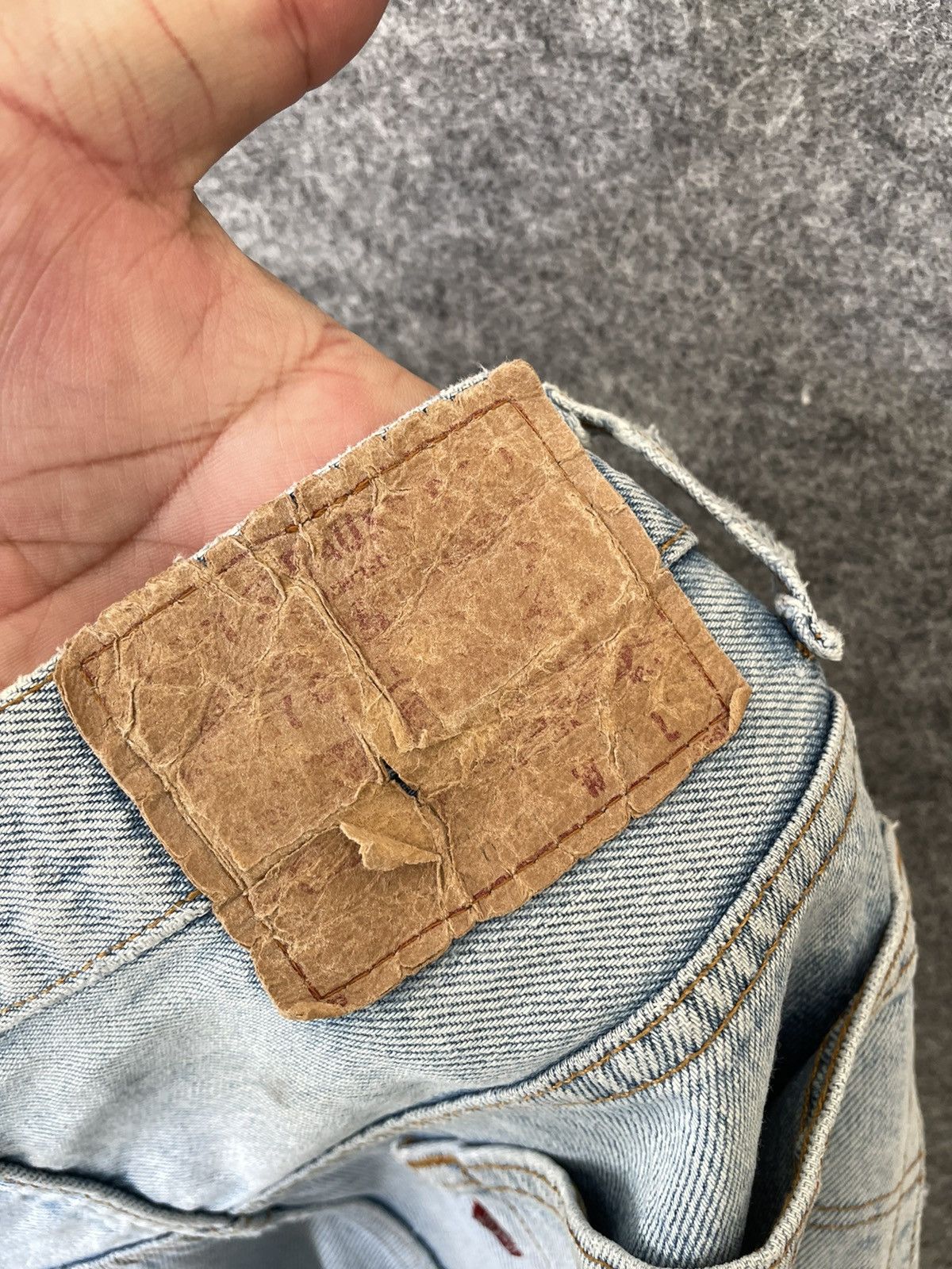 Levi's × Vintage VINTAGE 501 LEVIS DENIM Size US 35 - 6 Thumbnail