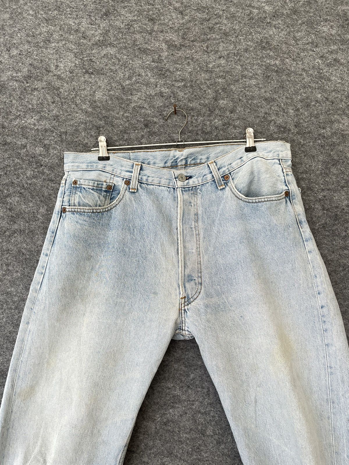 Levi's × Vintage VINTAGE 501 LEVIS DENIM Size US 35 - 2 Thumbnail