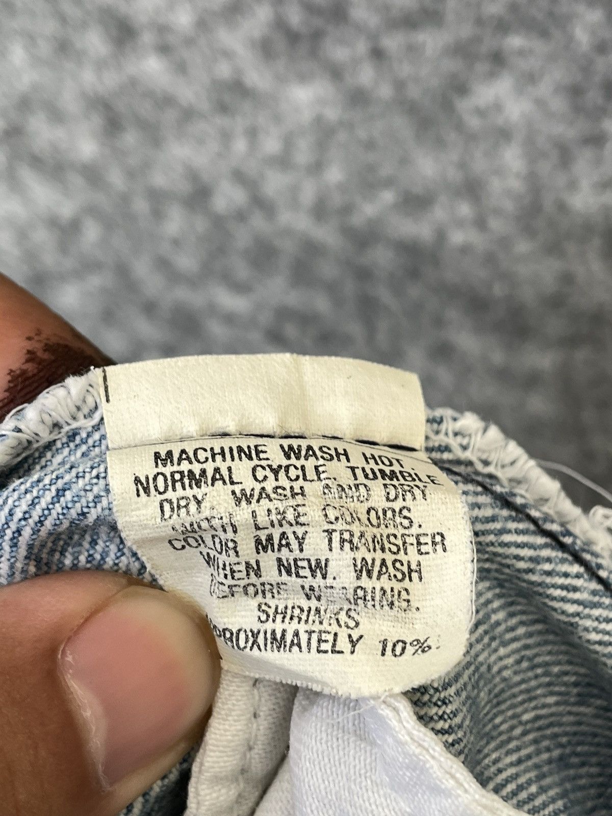 Levi's × Vintage VINTAGE 501 LEVIS DENIM Size US 35 - 7 Thumbnail