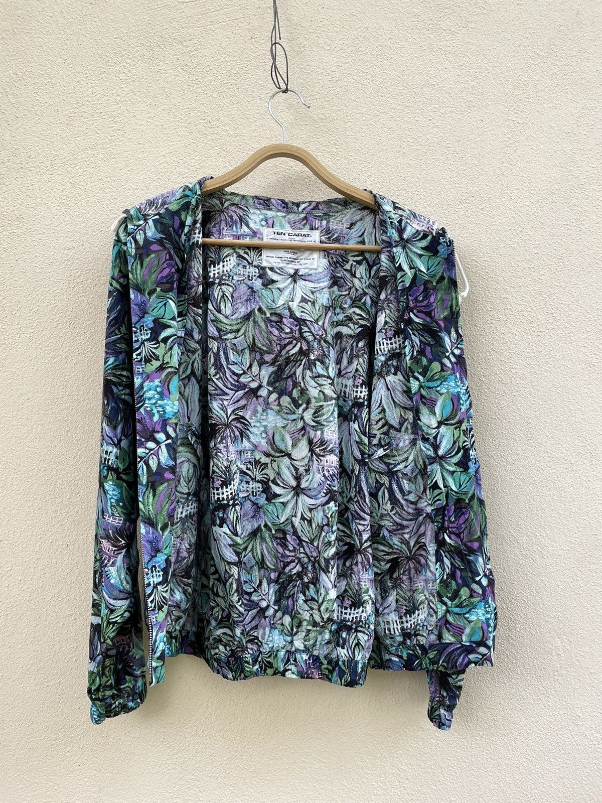 Japanese Brand TEN CARAT OVERPRINTED JACKET Size US S / EU 44-46 / 1 - 5 Thumbnail