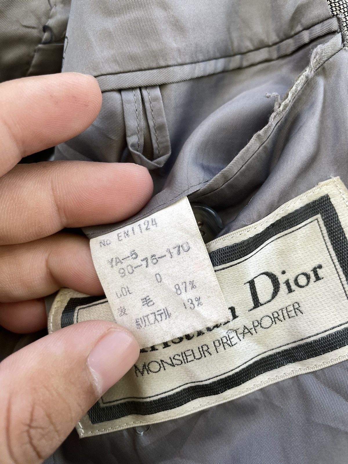 Christian Dior Monsieur CHRISTIAN DIOR MONSIEUR JACKET BLAZER Size US M / EU 48-50 / 2 - 7 Thumbnail