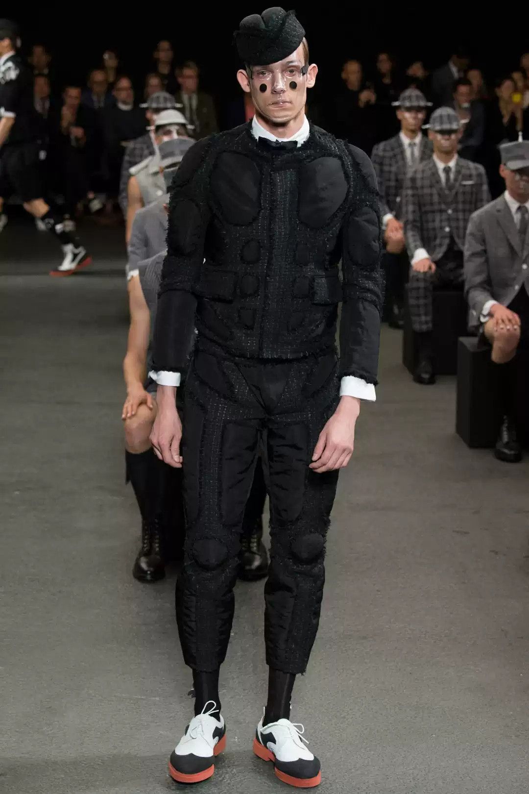 Thom Browne Thom Browne 15SS runway baseball jacket Size US S / EU 44-46 / 1 - 9 Thumbnail