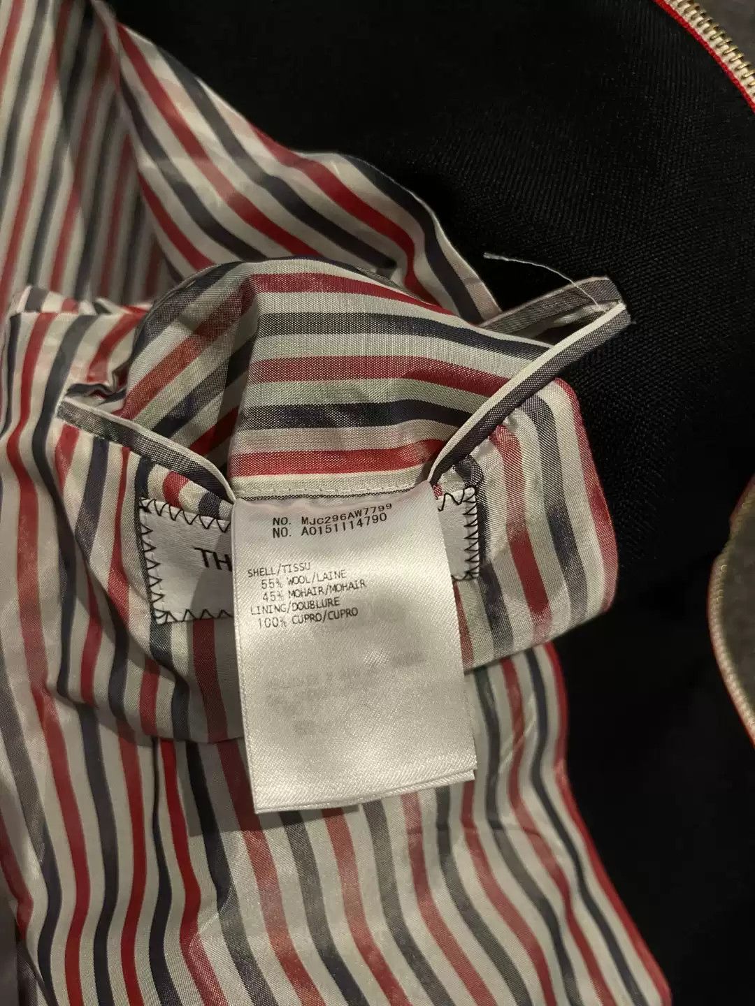 Thom Browne Thom Browne 15SS runway baseball jacket Size US S / EU 44-46 / 1 - 7 Thumbnail