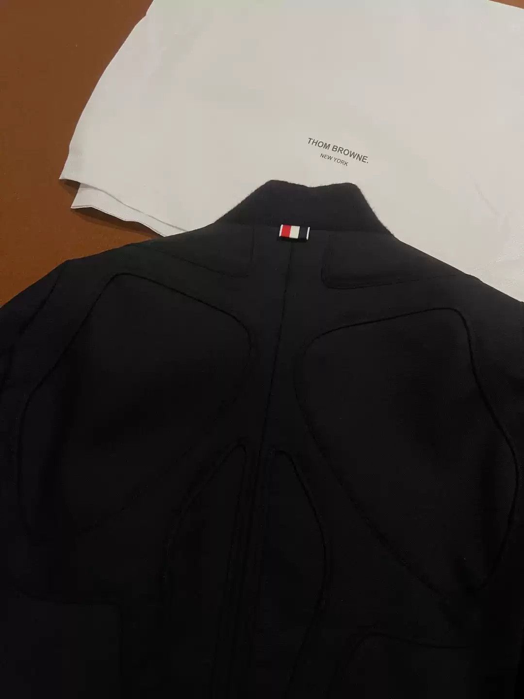 Thom Browne Thom Browne 15SS runway baseball jacket Size US S / EU 44-46 / 1 - 4 Thumbnail