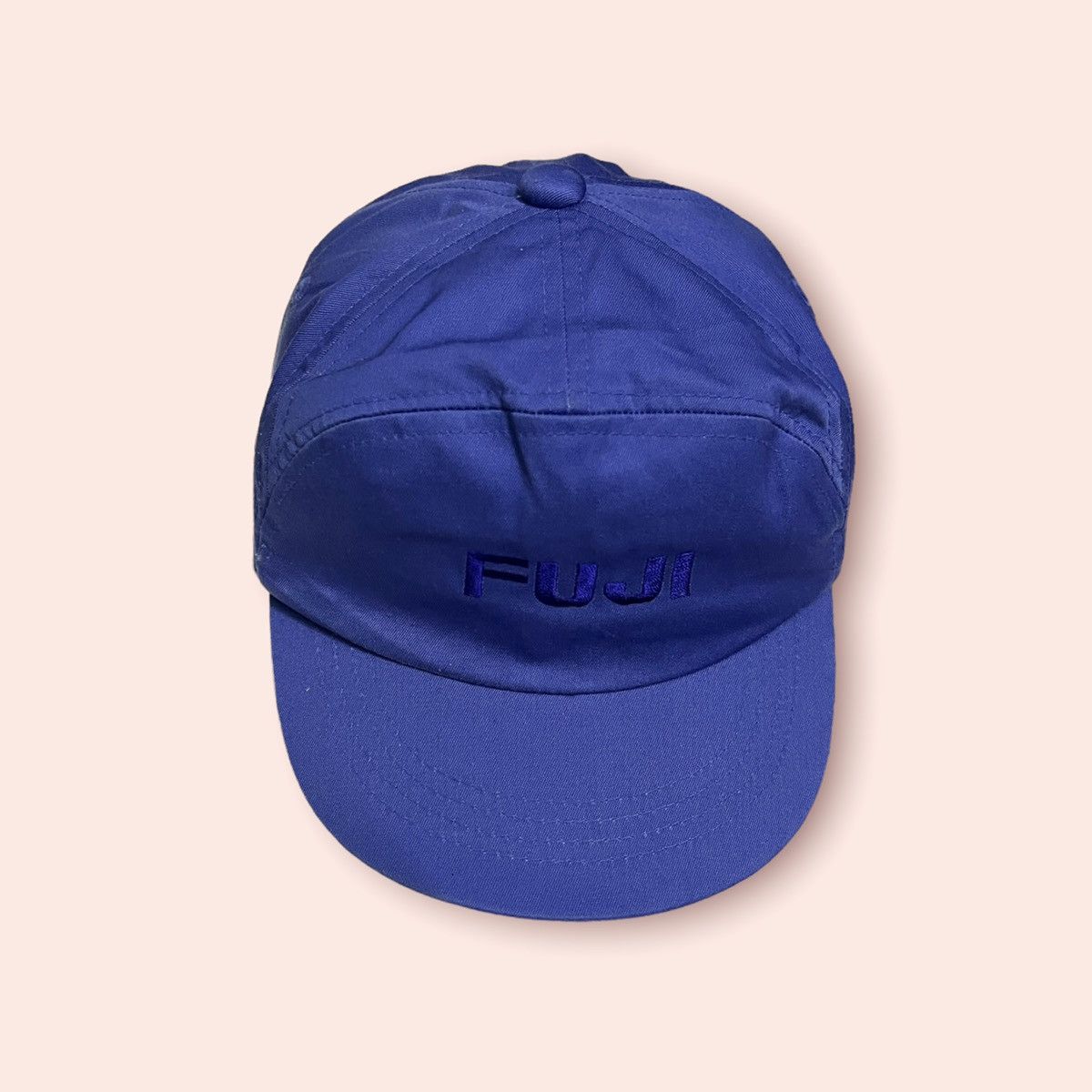 Japanese Brand × Vintage VINTAGE FUJI TRIPLE BLUE 5 PANEL STRAPBACK Size ONE SIZE - 8 Thumbnail