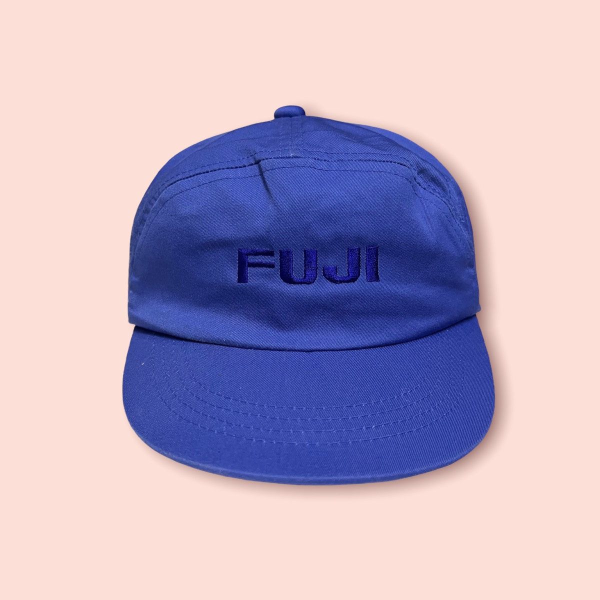 Japanese Brand × Vintage VINTAGE FUJI TRIPLE BLUE 5 PANEL STRAPBACK Size ONE SIZE - 7 Thumbnail
