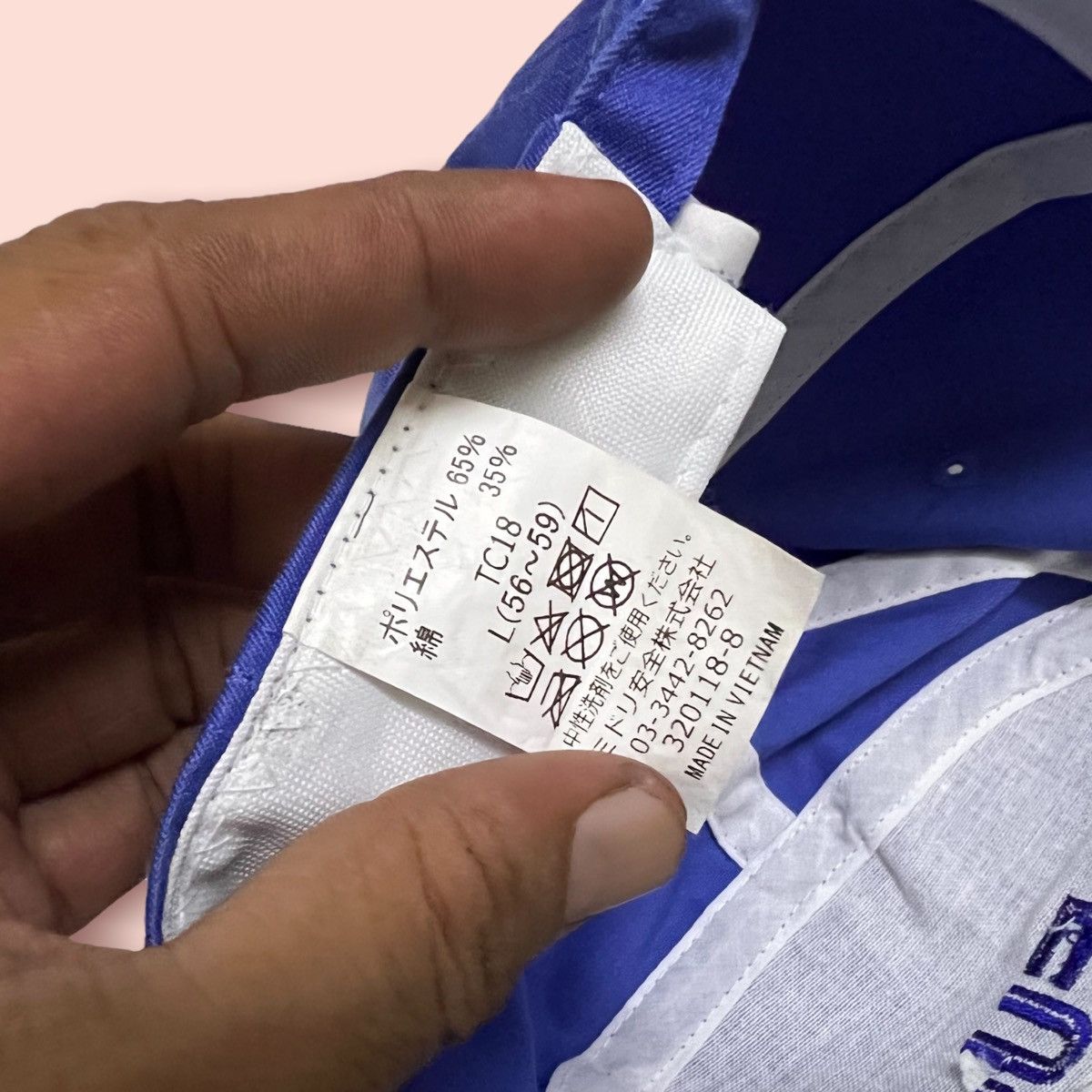 Japanese Brand × Vintage VINTAGE FUJI TRIPLE BLUE 5 PANEL STRAPBACK Size ONE SIZE - 15 Thumbnail