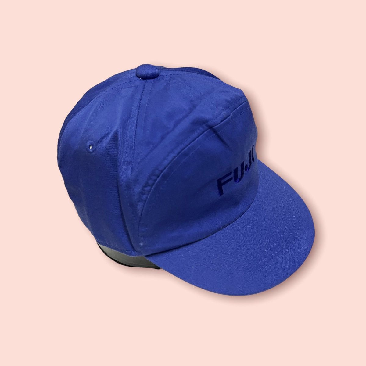 Japanese Brand × Vintage VINTAGE FUJI TRIPLE BLUE 5 PANEL STRAPBACK Size ONE SIZE - 4 Thumbnail