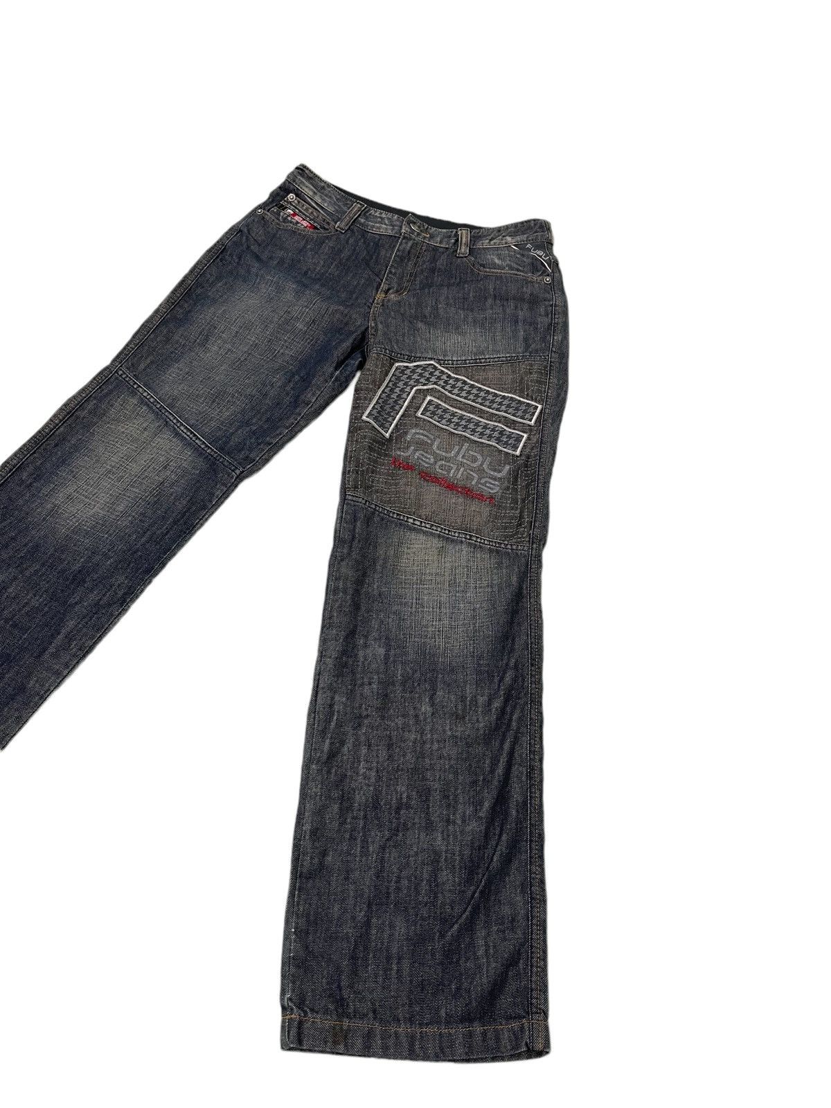 image of Fubu Jeans The Collection Denim Regular 12 in Blue, Men's (Size 32)