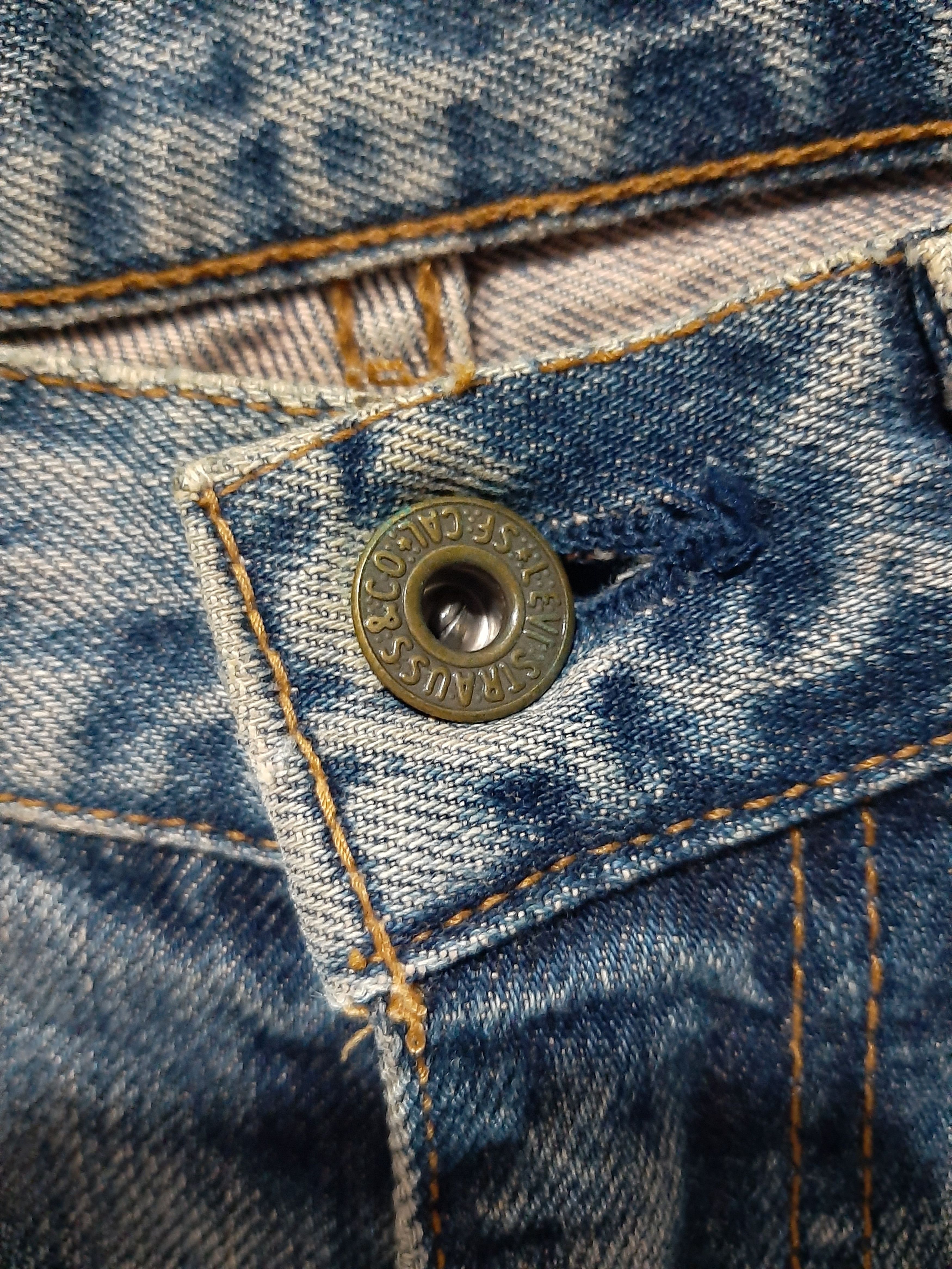 Levi's × Vintage VINTAGE 1997 LEVI'S 503 DISTRESSED DENIM JAPAN 🇯🇵 Size US 29 - 9 Thumbnail