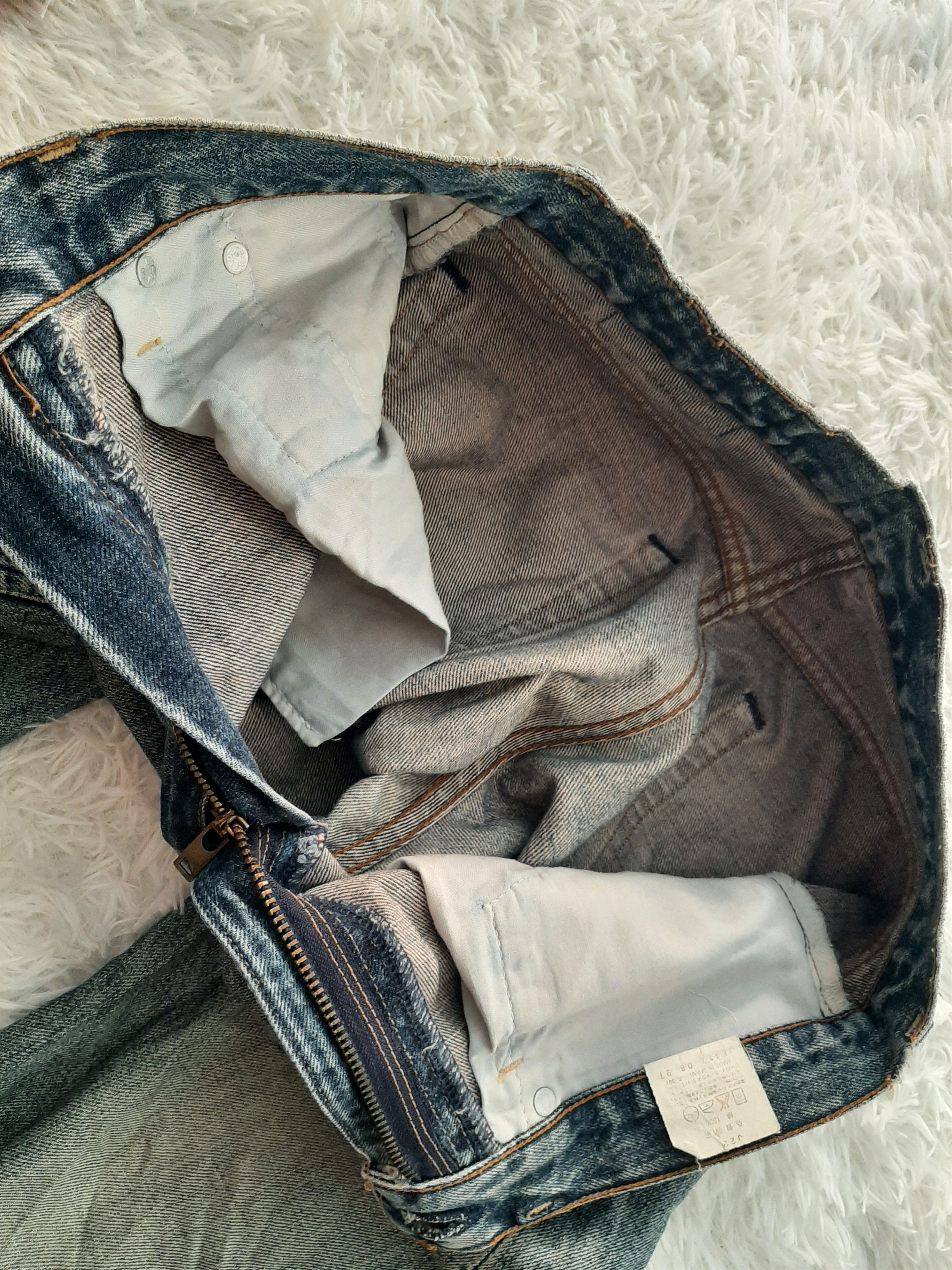 Levi's × Vintage VINTAGE 1997 LEVI'S 503 DISTRESSED DENIM JAPAN 🇯🇵 Size US 29 - 10 Thumbnail