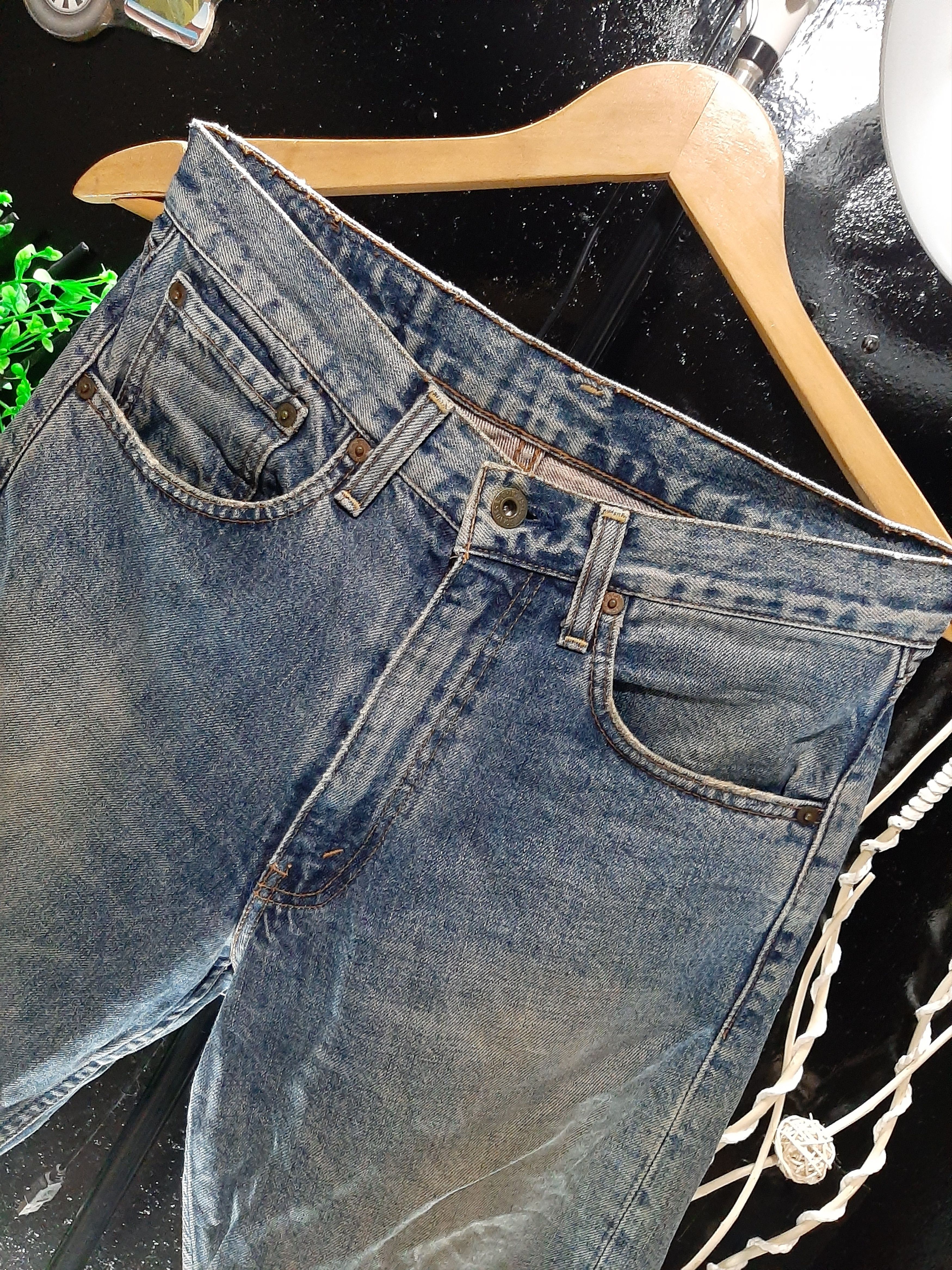 Levi's × Vintage VINTAGE 1997 LEVI'S 503 DISTRESSED DENIM JAPAN 🇯🇵 Size US 29 - 6 Thumbnail
