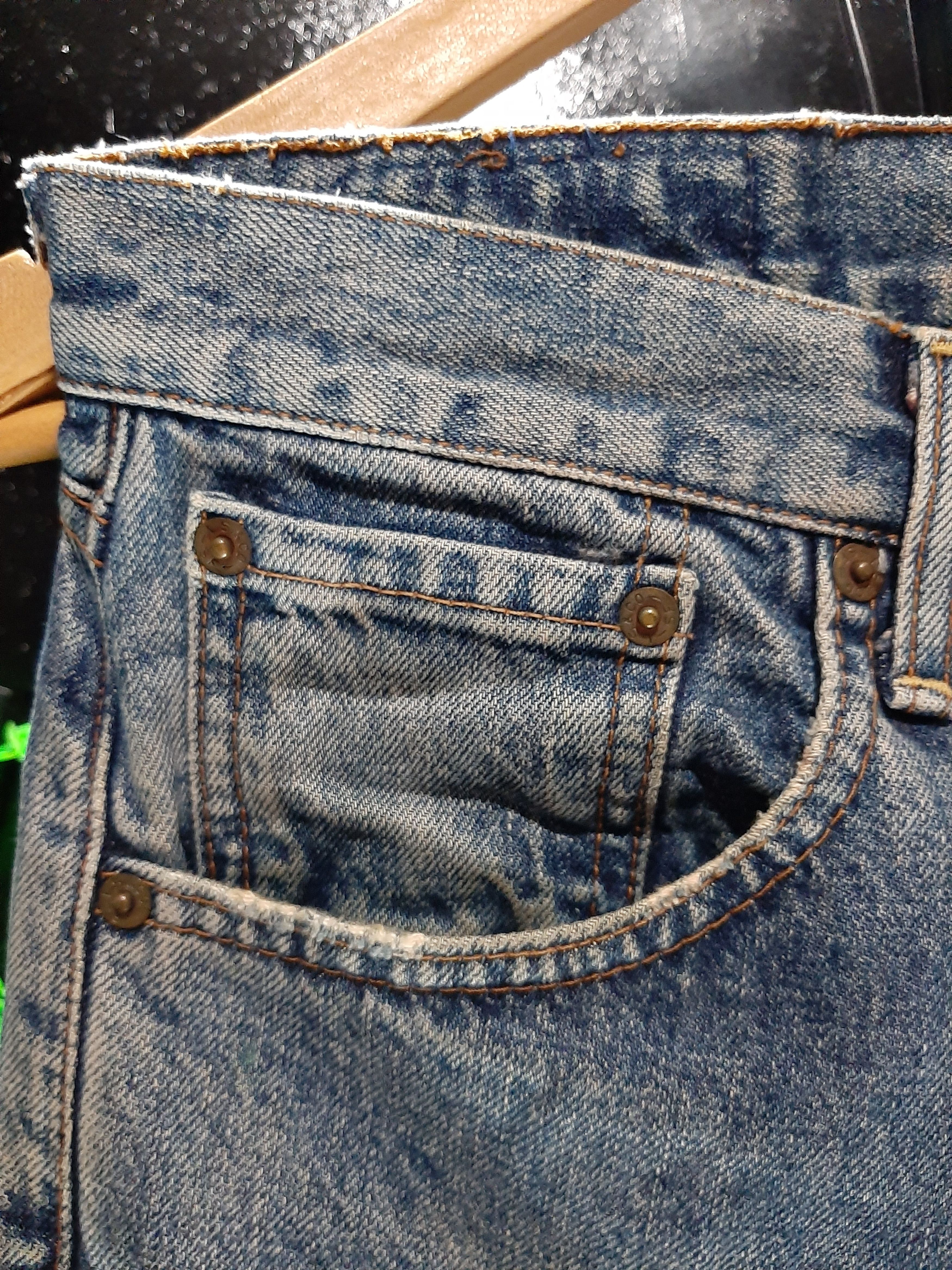 Levi's × Vintage VINTAGE 1997 LEVI'S 503 DISTRESSED DENIM JAPAN 🇯🇵 Size US 29 - 7 Thumbnail