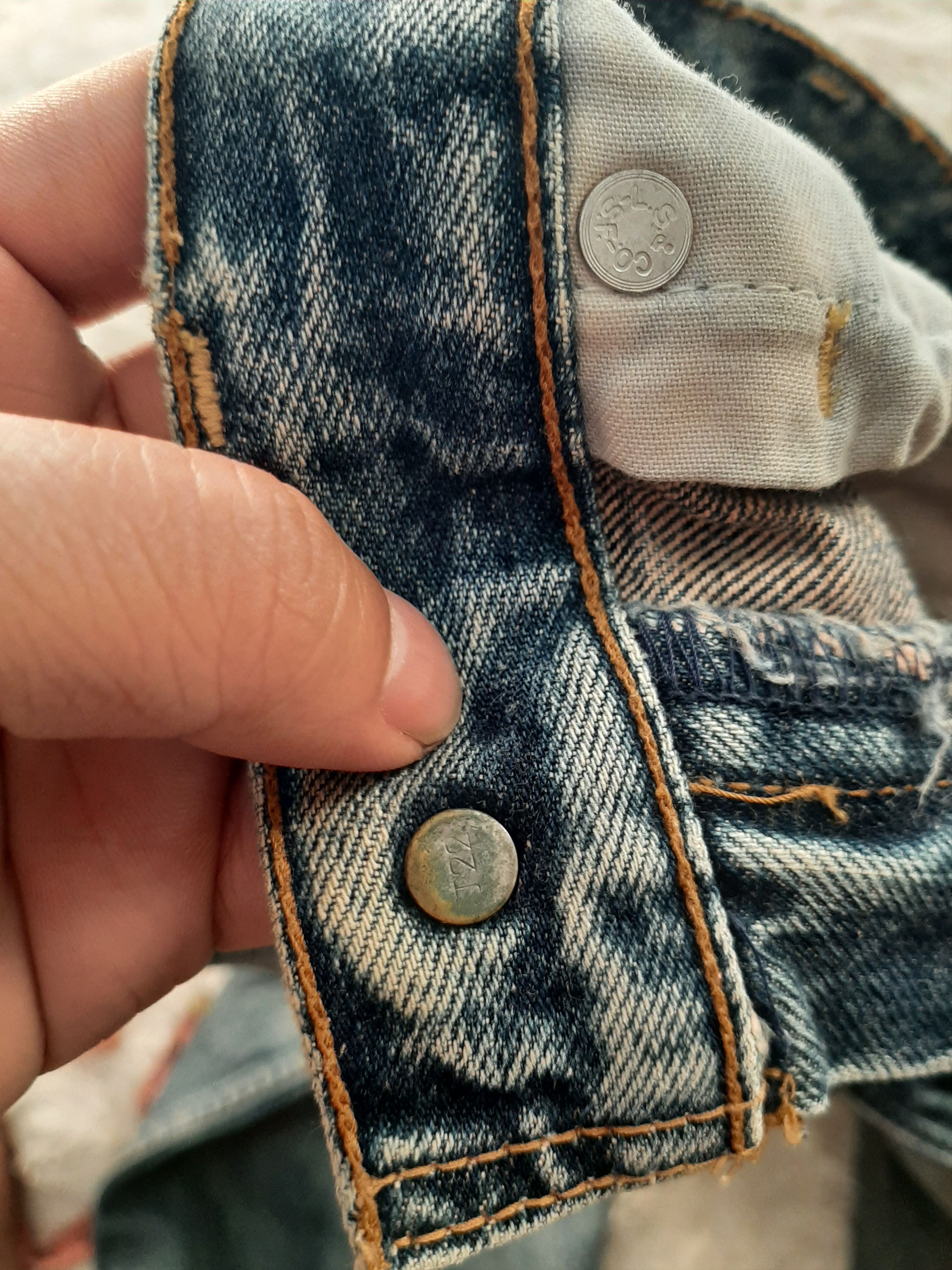 Levi's × Vintage VINTAGE 1997 LEVI'S 503 DISTRESSED DENIM JAPAN 🇯🇵 Size US 29 - 11 Thumbnail