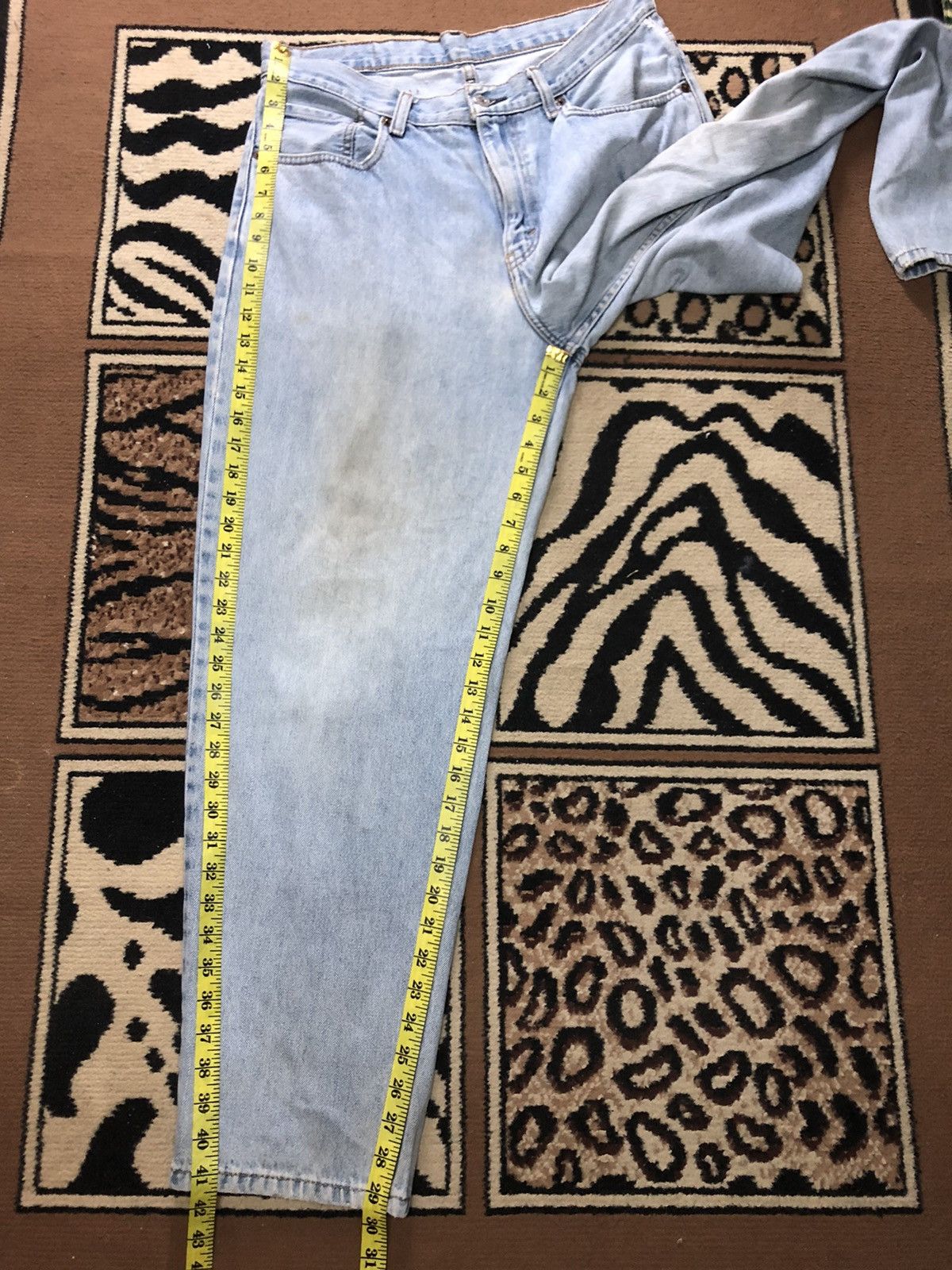 Levi's × Vintage VINTAGE LEVIS 560 COMFORT FIT BLUE WASH DENIM Size US 33 - 16 Thumbnail
