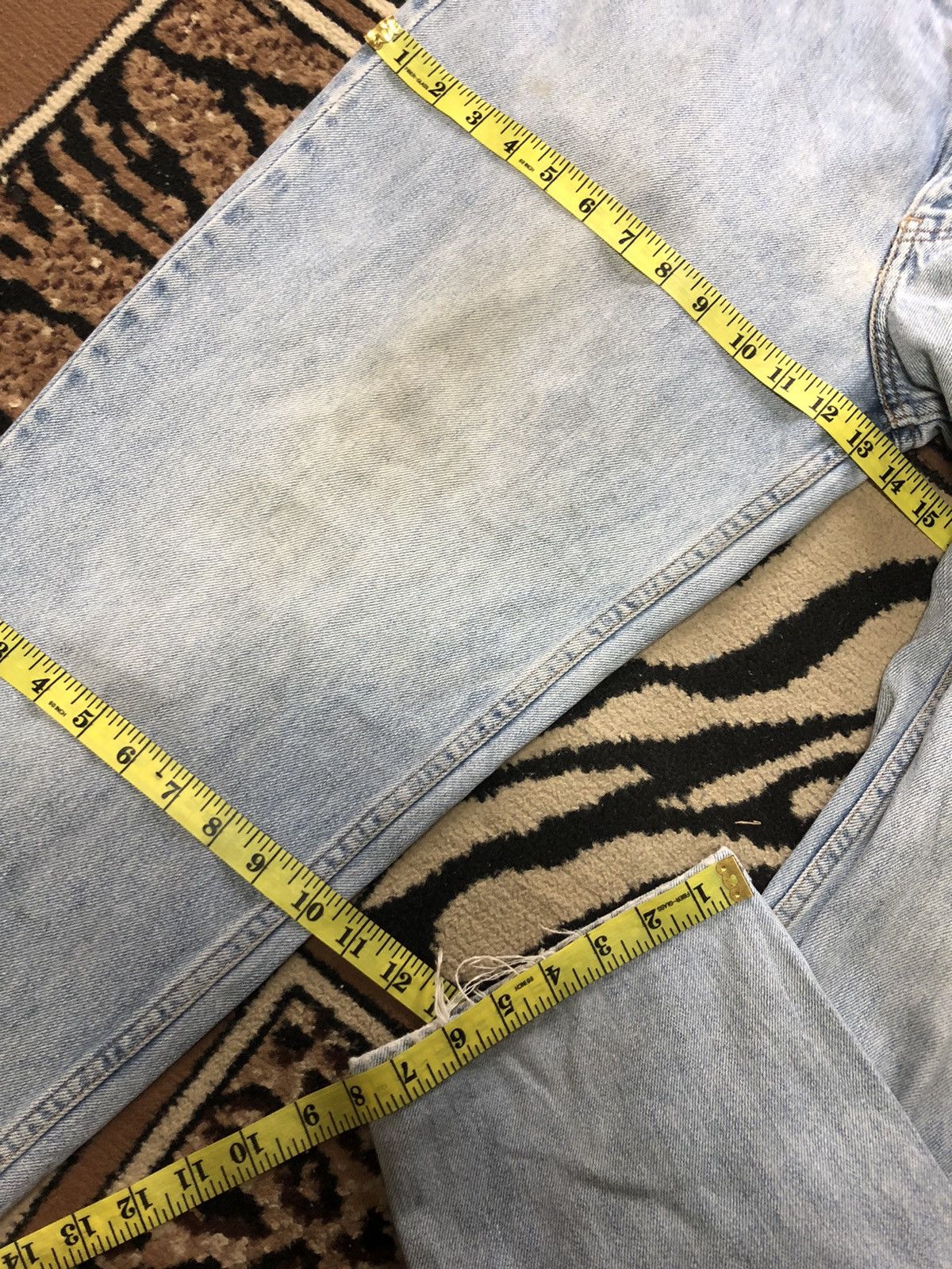 Levi's × Vintage VINTAGE LEVIS 560 COMFORT FIT BLUE WASH DENIM Size US 33 - 17 Thumbnail