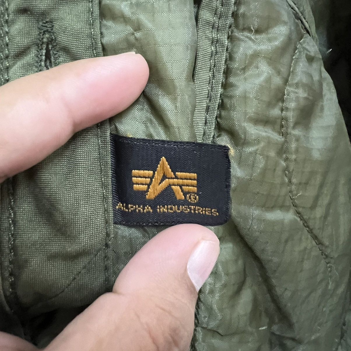 Alpha Industries Vintage Alpha quilted lined jacket made in usa Size US L / EU 52-54 / 3 - 7 Thumbnail
