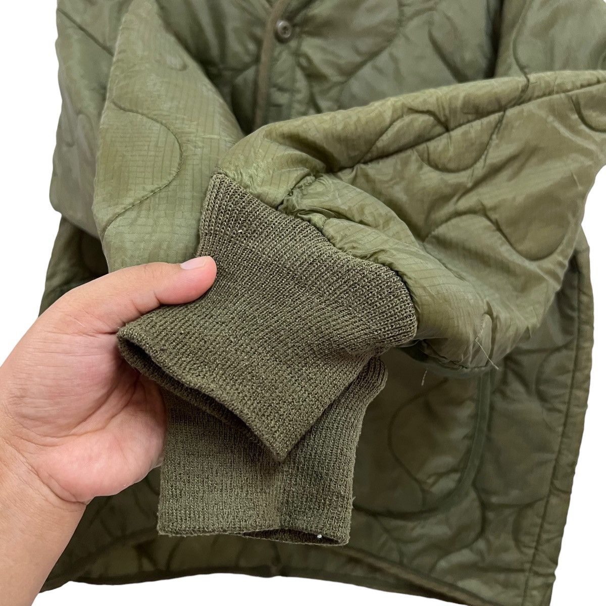 Alpha Industries Vintage Alpha quilted lined jacket made in usa Size US L / EU 52-54 / 3 - 6 Thumbnail