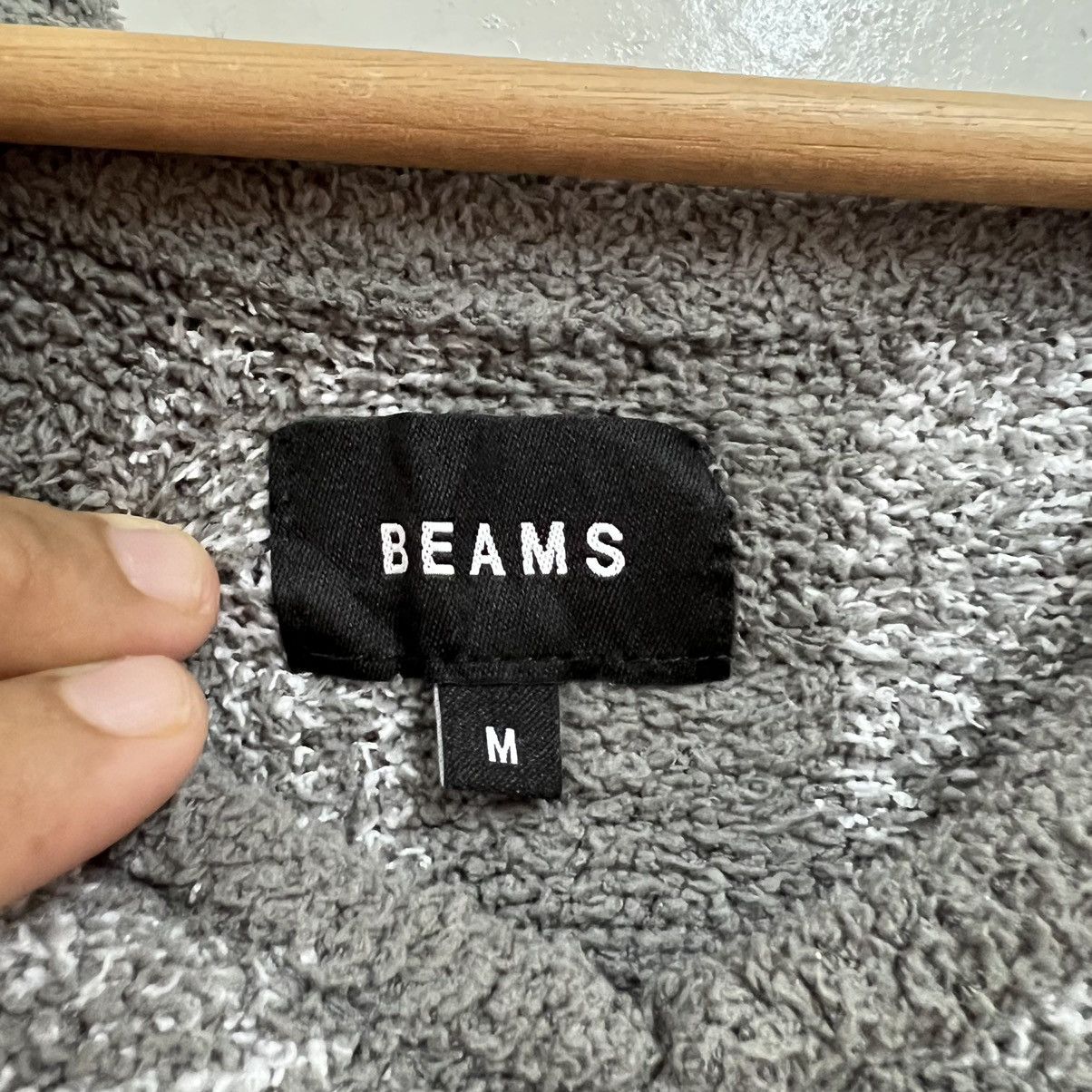 Beams Plus 🔥 Beams stripe hoodies Baja Fleece Size US M / EU 48-50 / 2 - 6 Thumbnail