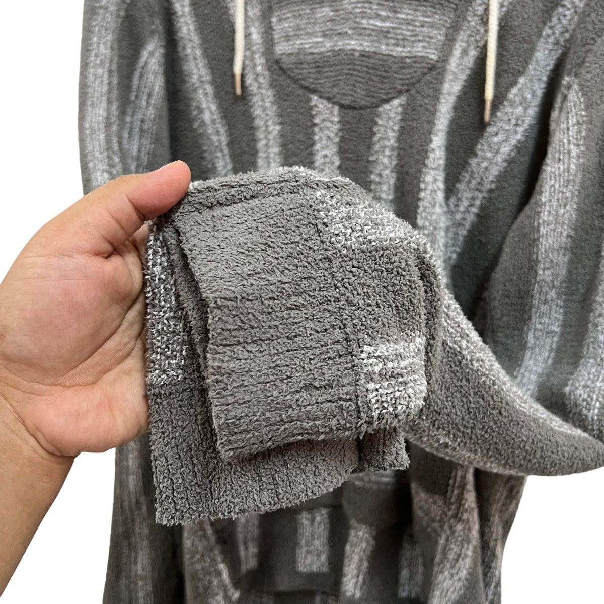 Beams Plus 🔥 Beams stripe hoodies Baja Fleece Size US M / EU 48-50 / 2 - 5 Thumbnail