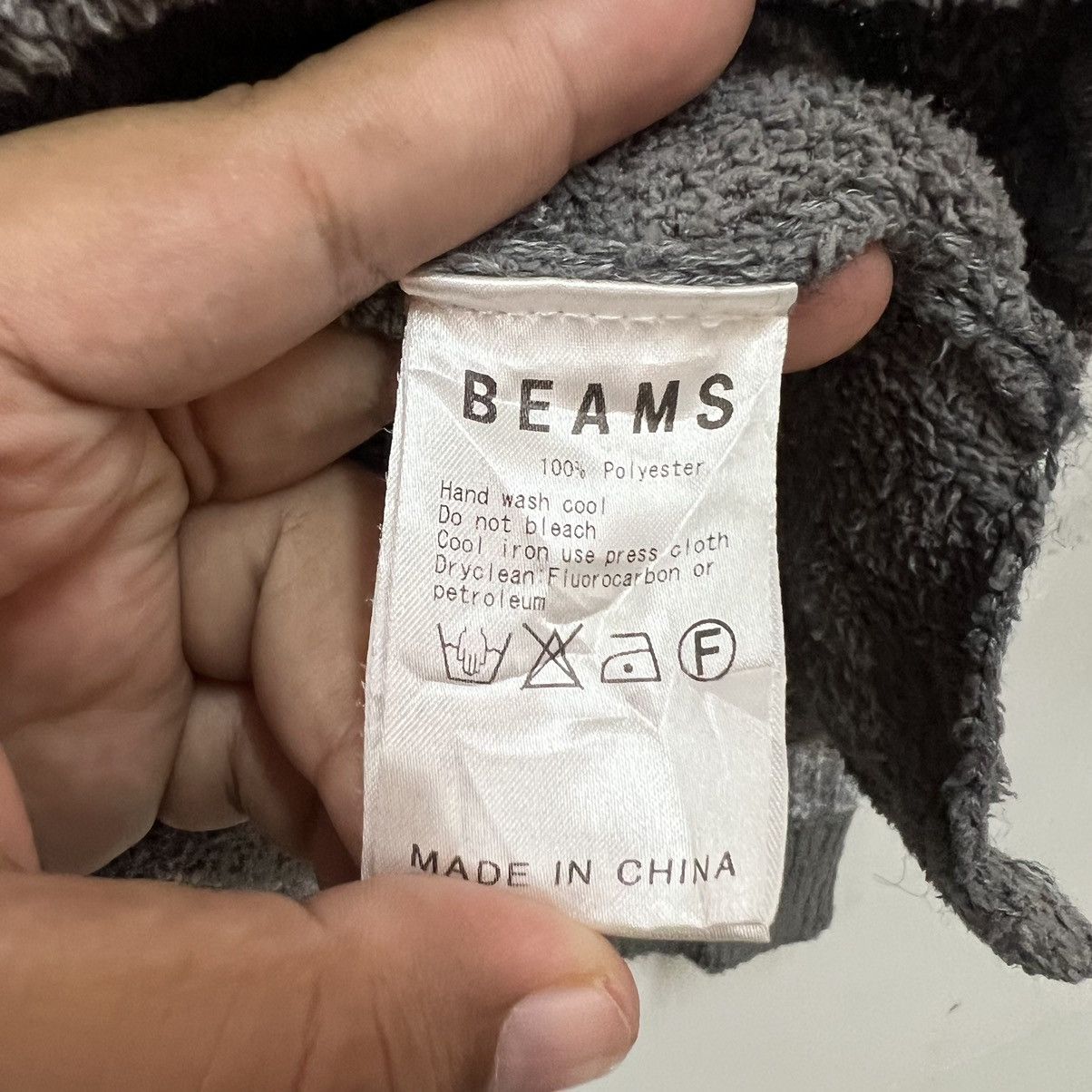 Beams Plus 🔥 Beams stripe hoodies Baja Fleece Size US M / EU 48-50 / 2 - 7 Thumbnail