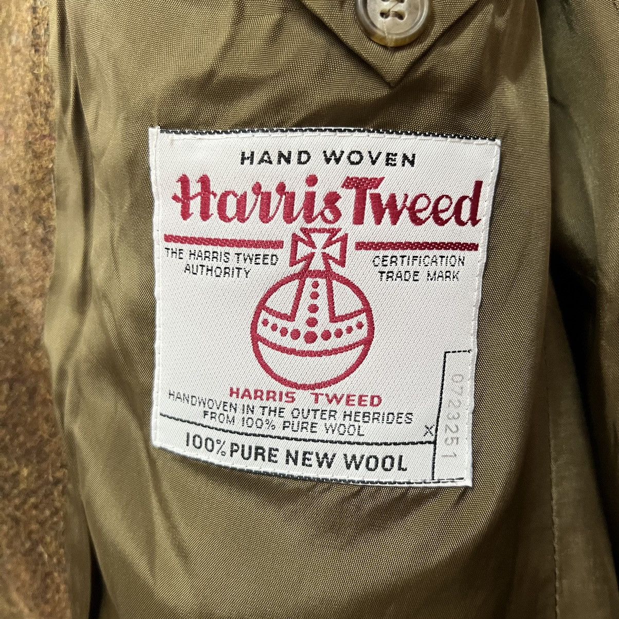 Harris Tweed Vintage Hariss Tweed Blazer Jacket Size US S / EU 44-46 / 1 - 6 Thumbnail