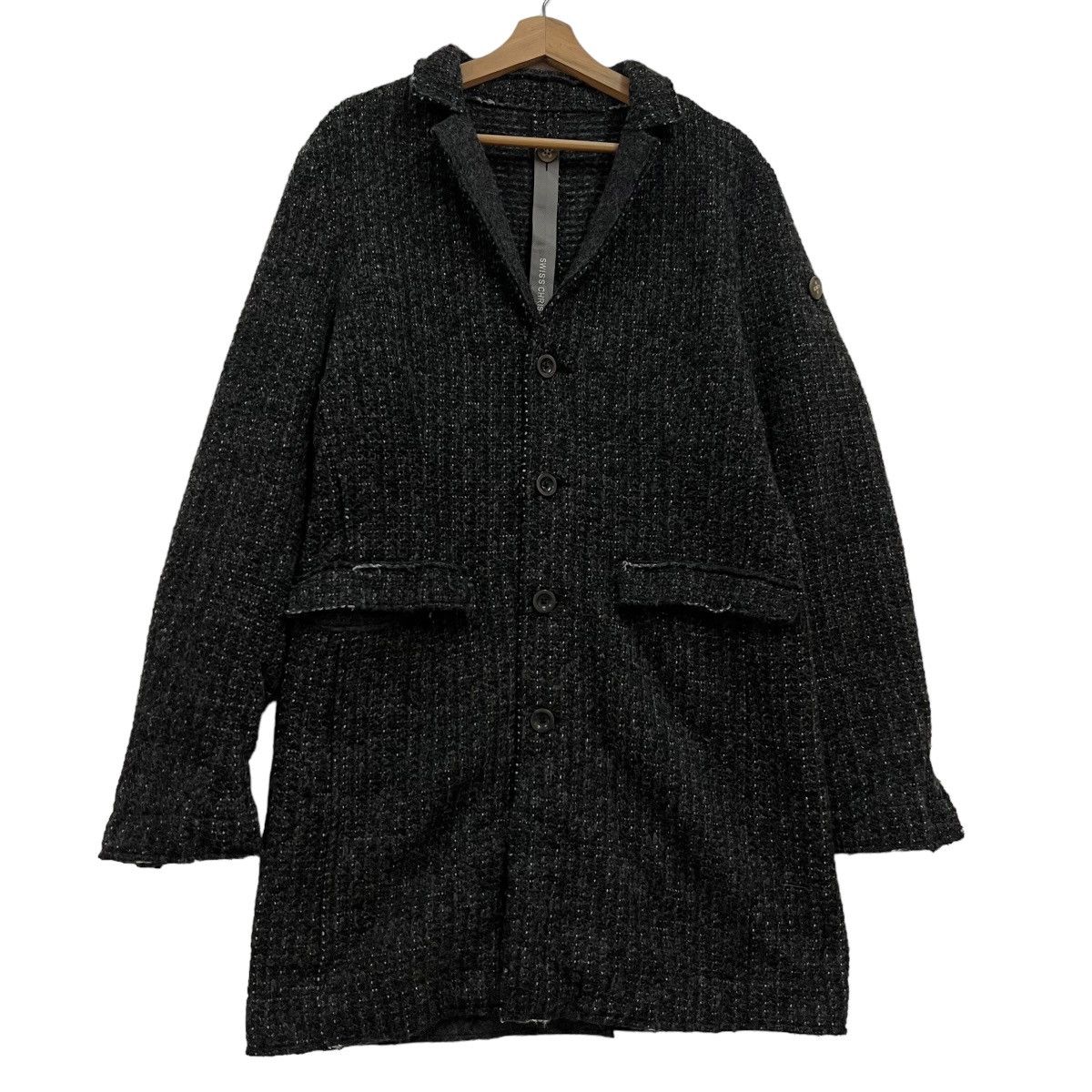 Other 💥 SWISS CHRISS OVERCOAT MADE IN ITALY Size US M / EU 48-50 / 2 - 2 Thumbnail