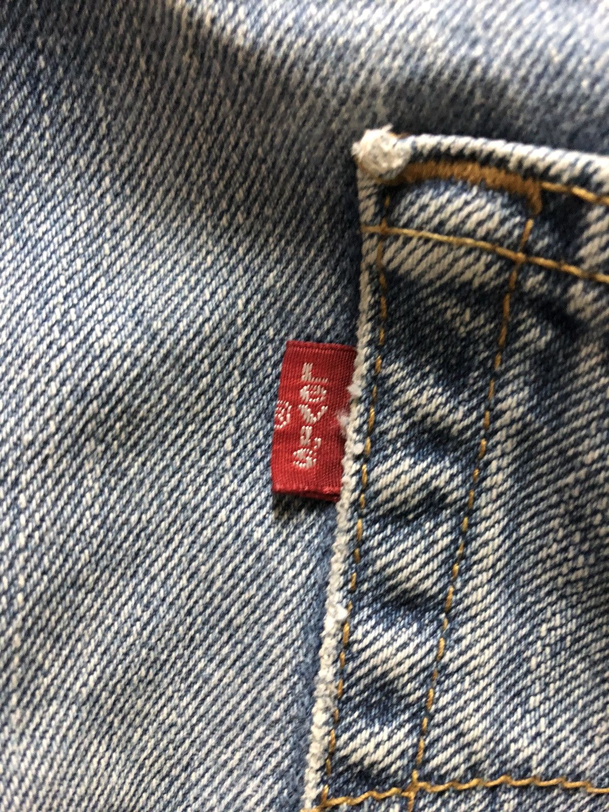 Levi's Vintage Clothing × Vintage VINTAGE 90s LEVIS 560 COMFORT FIT BLUE WASH DISTRESED DENIM Size US 34 / EU 50 - 4 Thumbnail