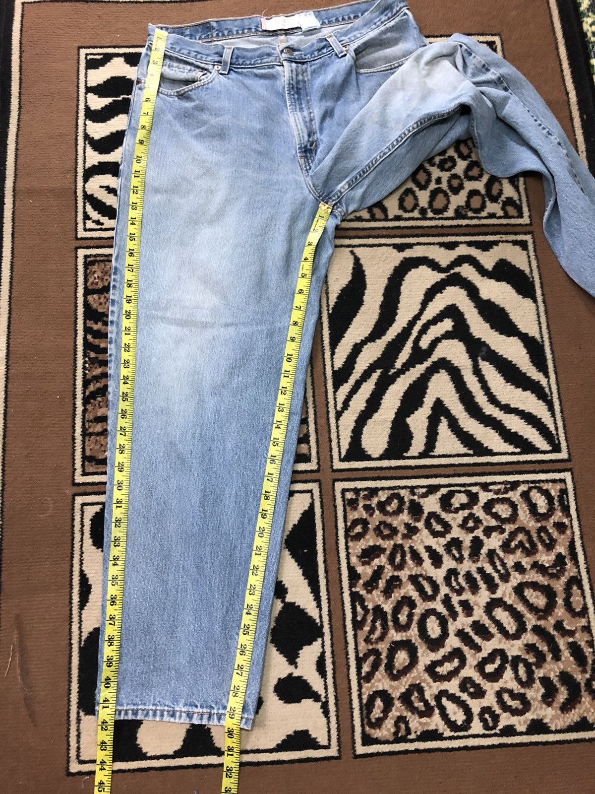 Levi's Vintage Clothing × Vintage VINTAGE 90s LEVIS 560 COMFORT FIT BLUE WASH DISTRESED DENIM Size US 34 / EU 50 - 16 Thumbnail