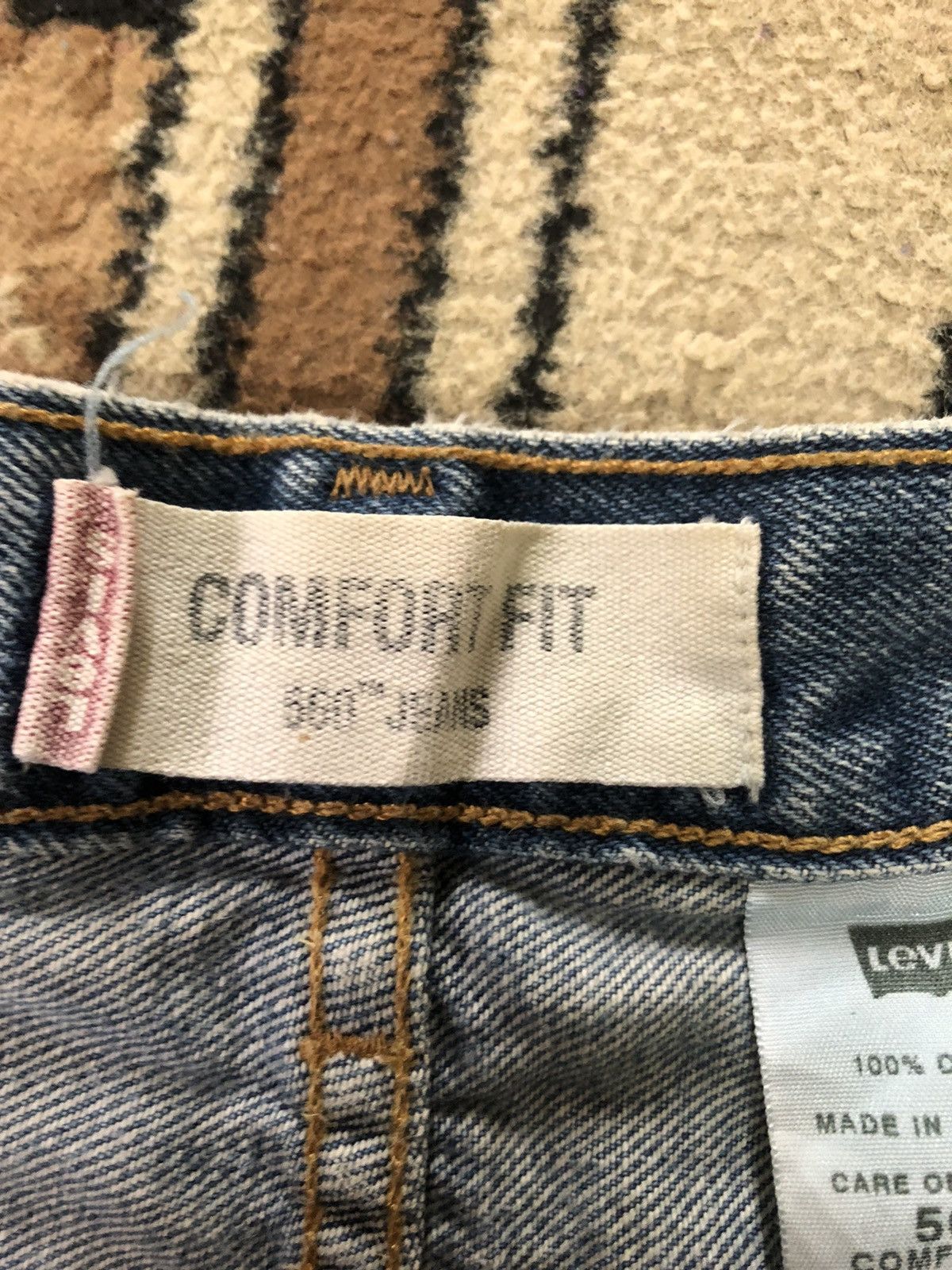 Levi's Vintage Clothing × Vintage VINTAGE 90s LEVIS 560 COMFORT FIT BLUE WASH DISTRESED DENIM Size US 34 / EU 50 - 13 Thumbnail