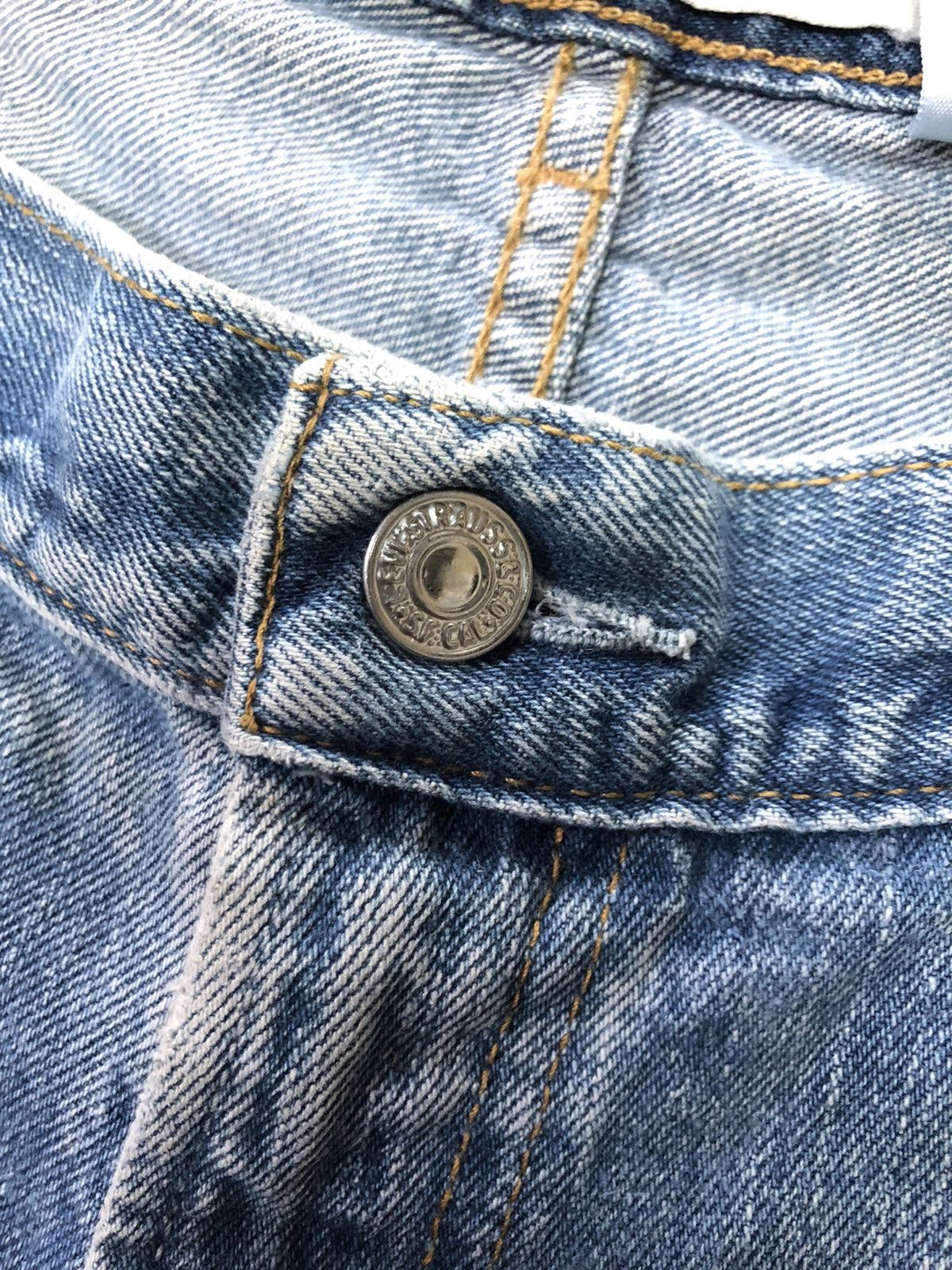 Levi's Vintage Clothing × Vintage VINTAGE 90s LEVIS 560 COMFORT FIT BLUE WASH DISTRESED DENIM Size US 34 / EU 50 - 10 Thumbnail