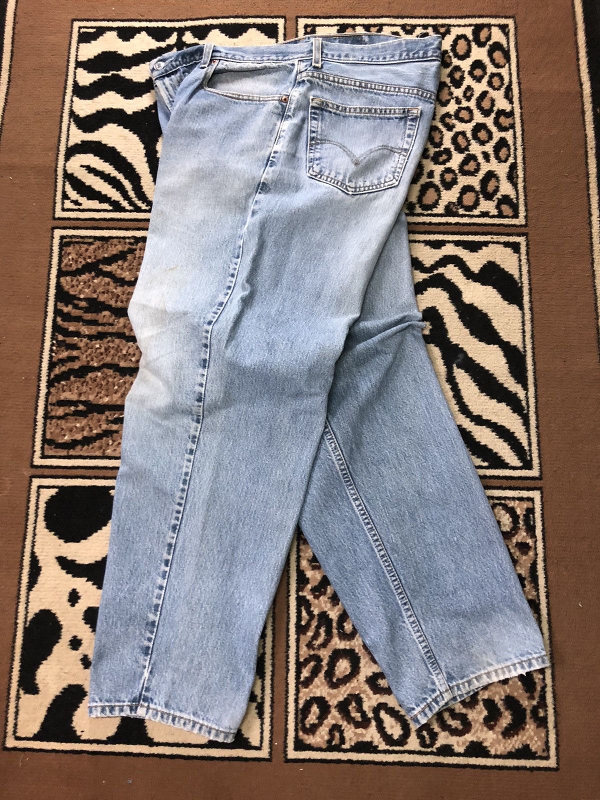 Levi's Vintage Clothing × Vintage VINTAGE 90s LEVIS 560 COMFORT FIT BLUE WASH DISTRESED DENIM Size US 34 / EU 50 - 7 Thumbnail