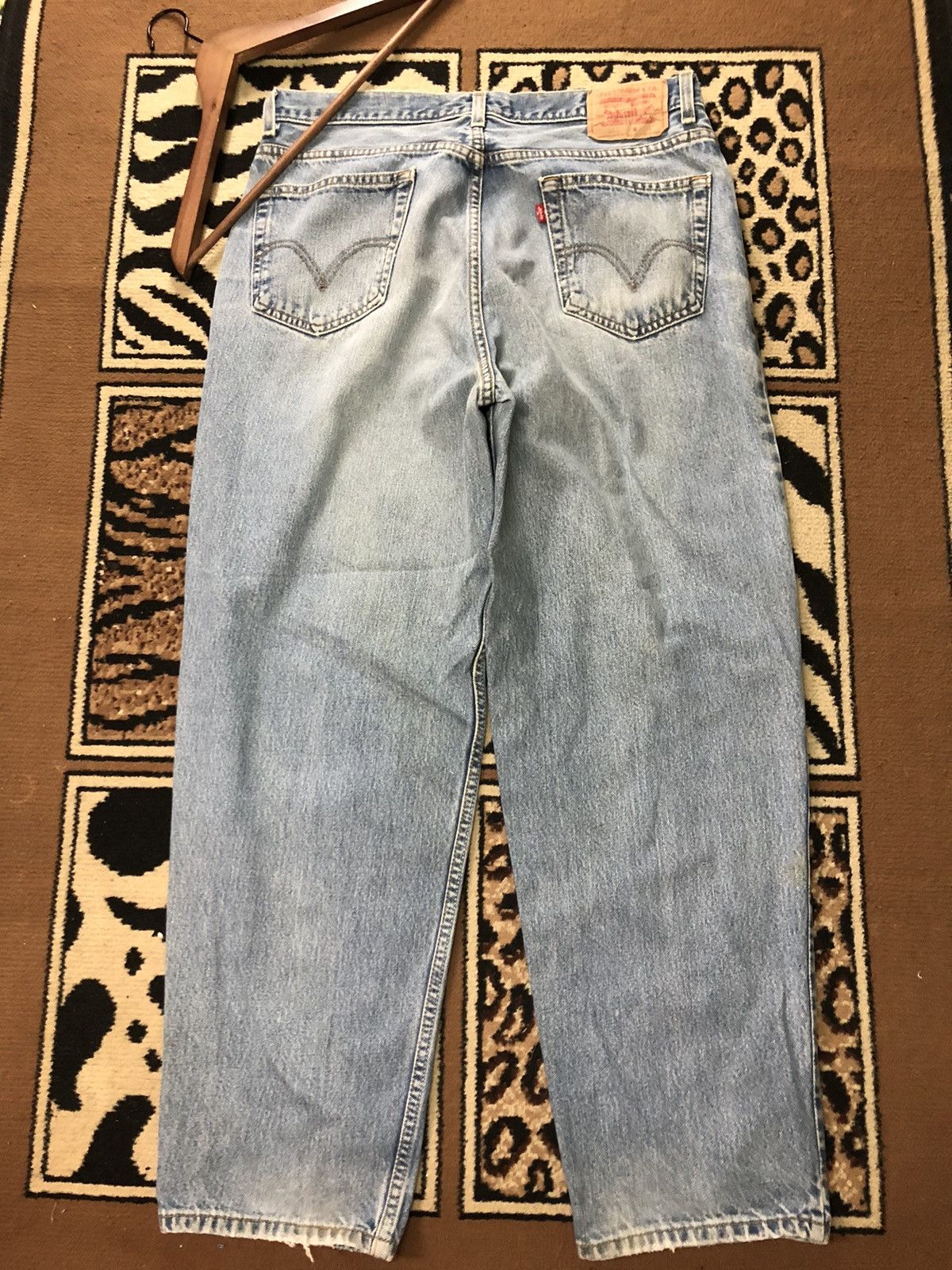 Levi's Vintage Clothing × Vintage VINTAGE 90s LEVIS 560 COMFORT FIT BLUE WASH DISTRESED DENIM Size US 34 / EU 50 - 5 Thumbnail